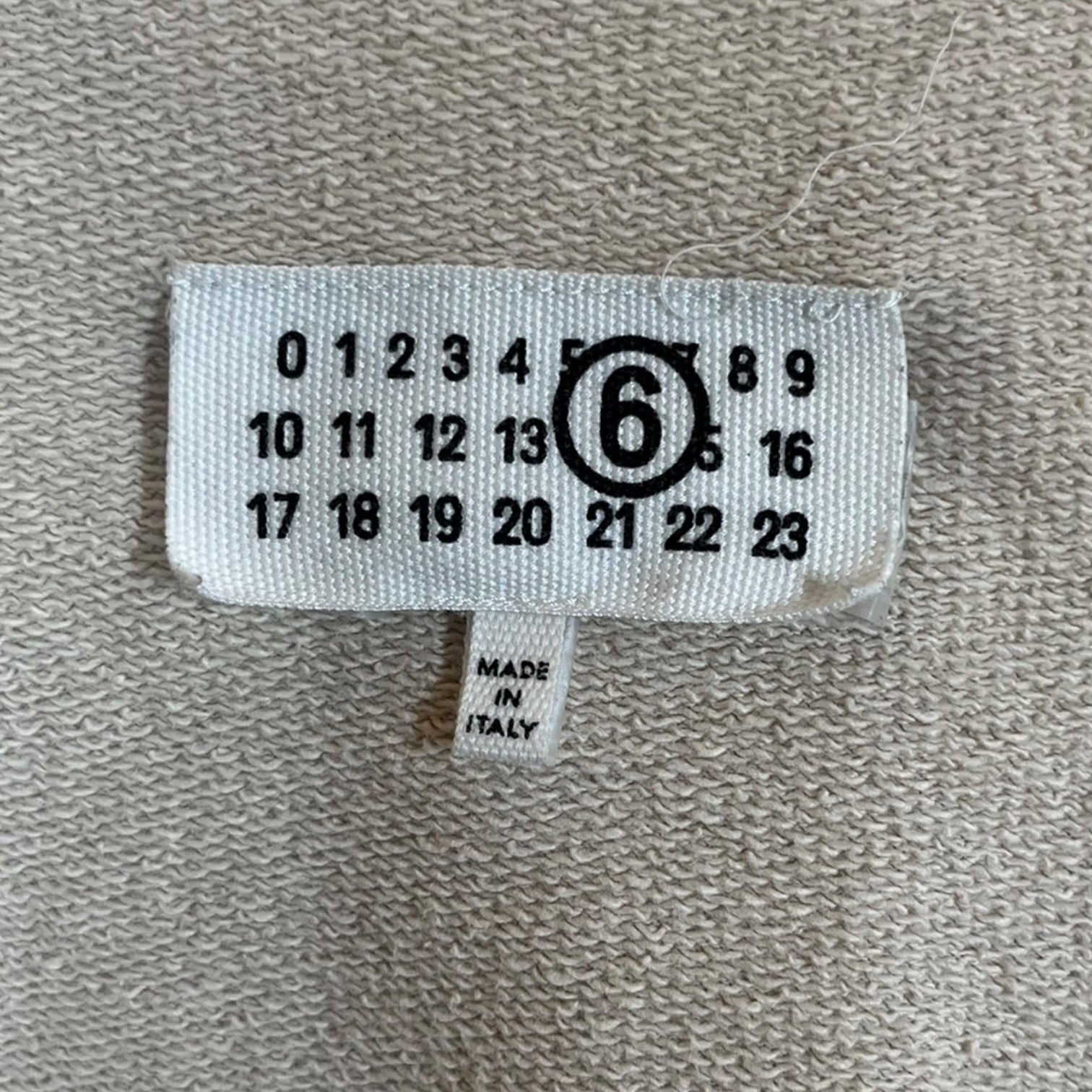 MM6/Zip Up Hoodie/L/Cotton/CRM/CARGO POCKET HOODIE view 3