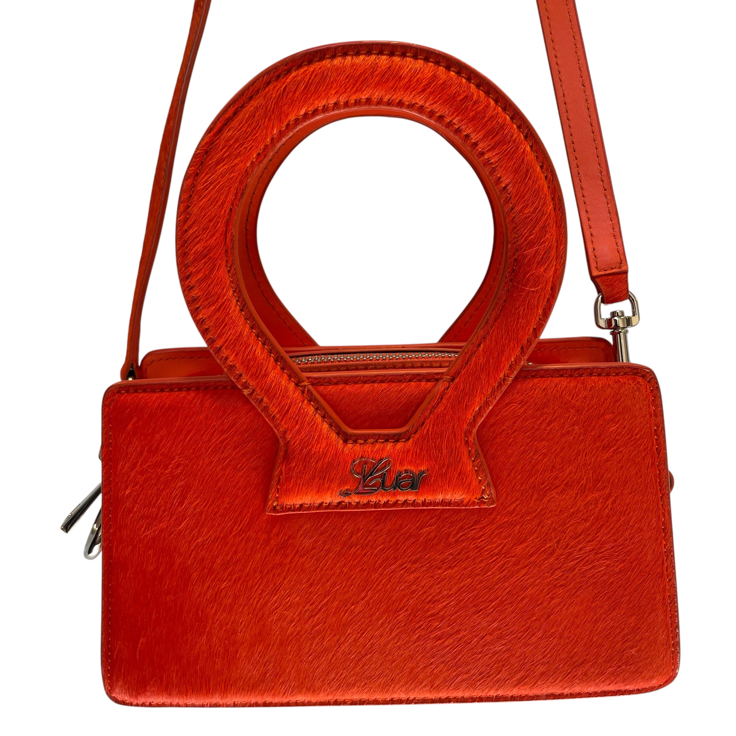 luar/Bag/Mohair/ORN/ponyhair/ silvr harware view 3