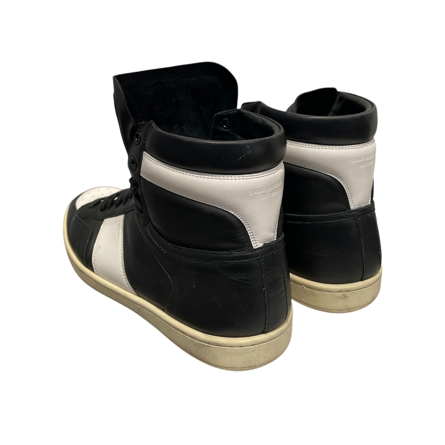 YVES SAINT LAURENT/Hi-Sneakers/EU 44/Leather/BLK/COURT CLASSICS view 2