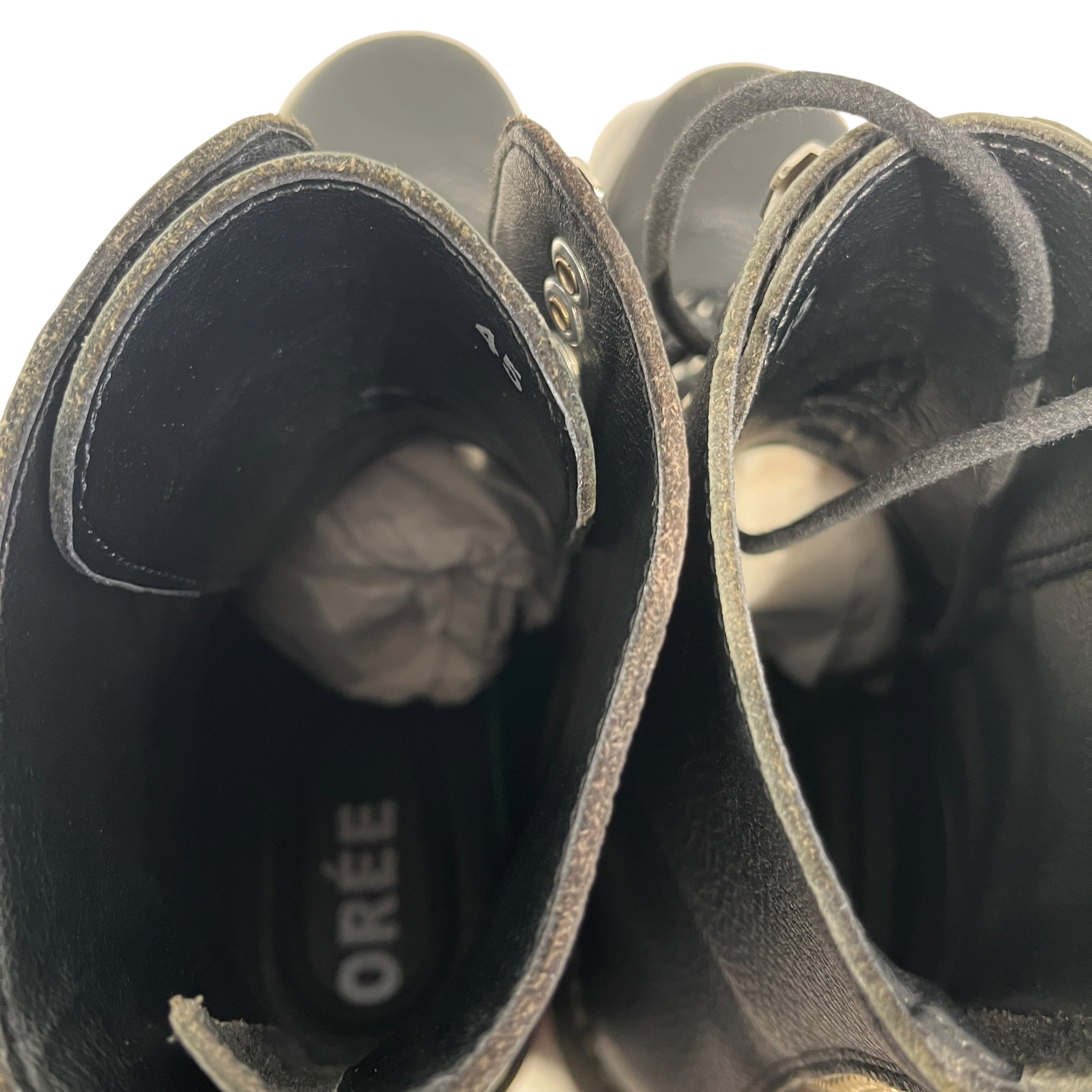 OREE/Boots/EU 45/Leather/BLK/COMBAT BOOT INFANTARY view 3