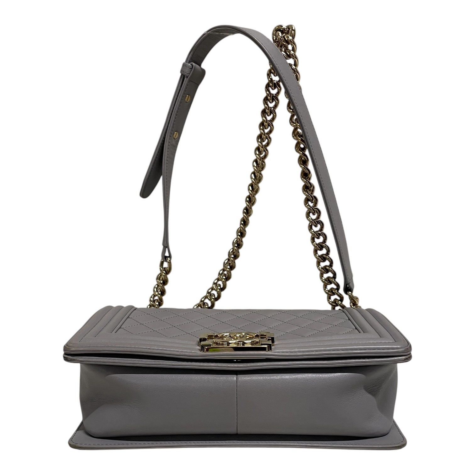 CHANEL/Bag/Lambskin/GRY/4VJKJ9B view 3