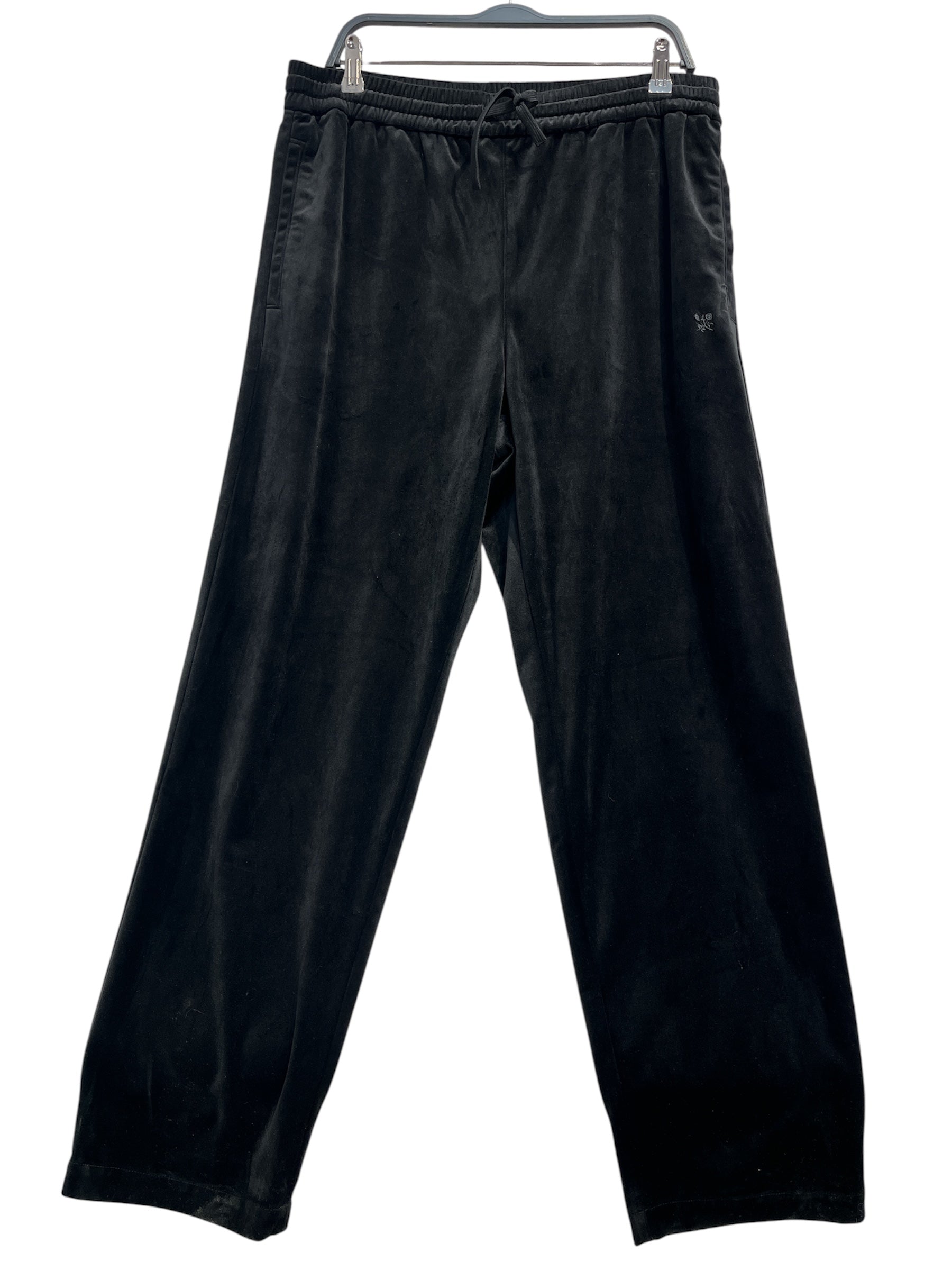 AIME LEON DORE/Pants/XL/Polyester/BLK/SUEDE TRACK PANTS 2of2 view 1
