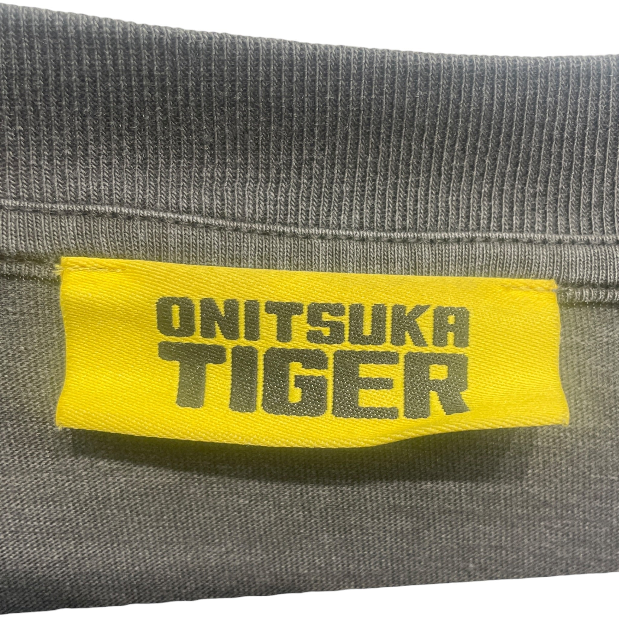 Onitsuka Tiger/T-Shirt/L/Cotton/GRY/Graphic/ view 4