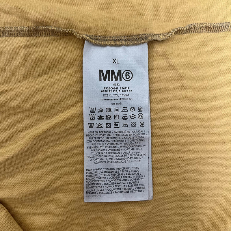 MM6/T-Shirt/Cotton/GLD/