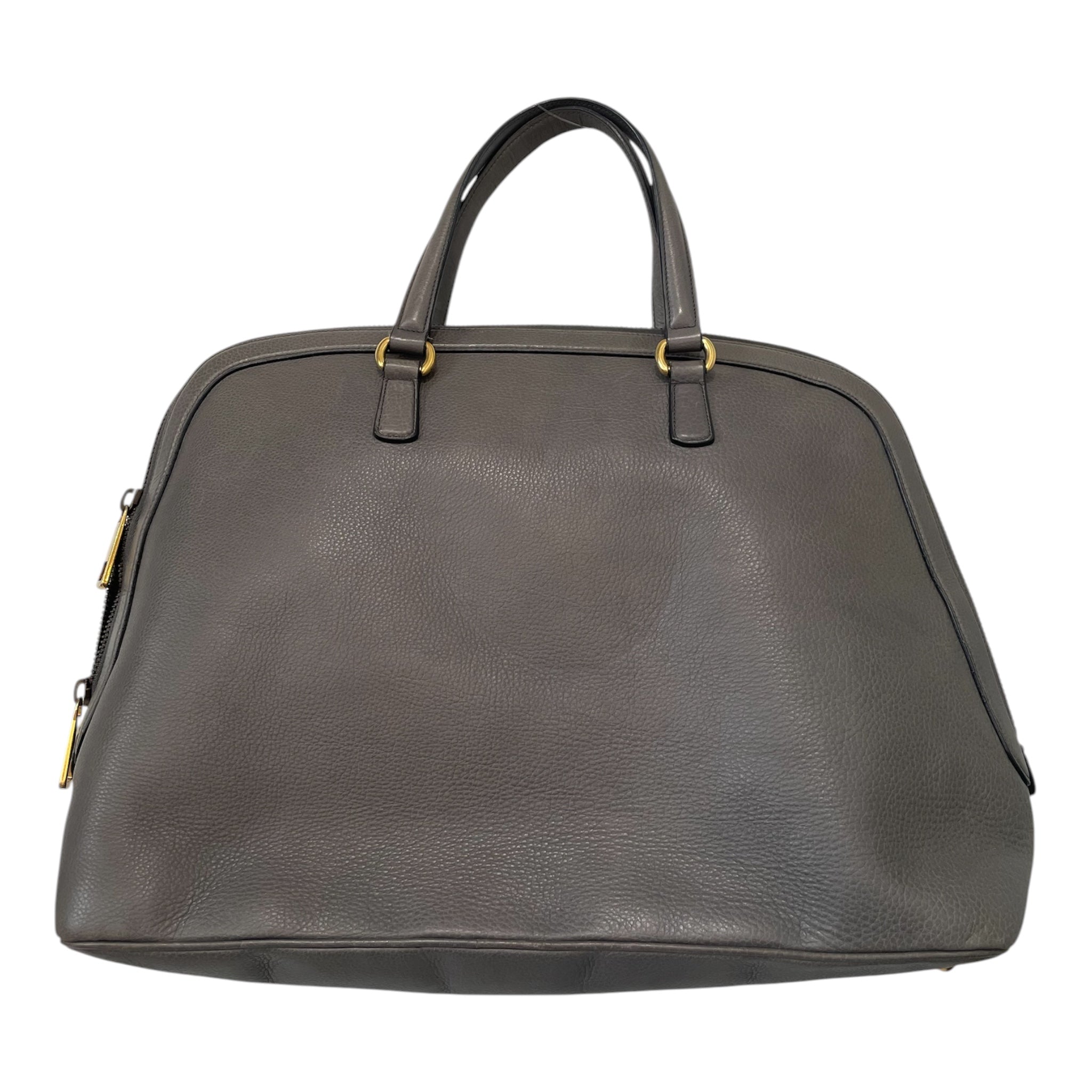 GUCCI/Tote Bag/Leather/GRY/Top Handle view 2