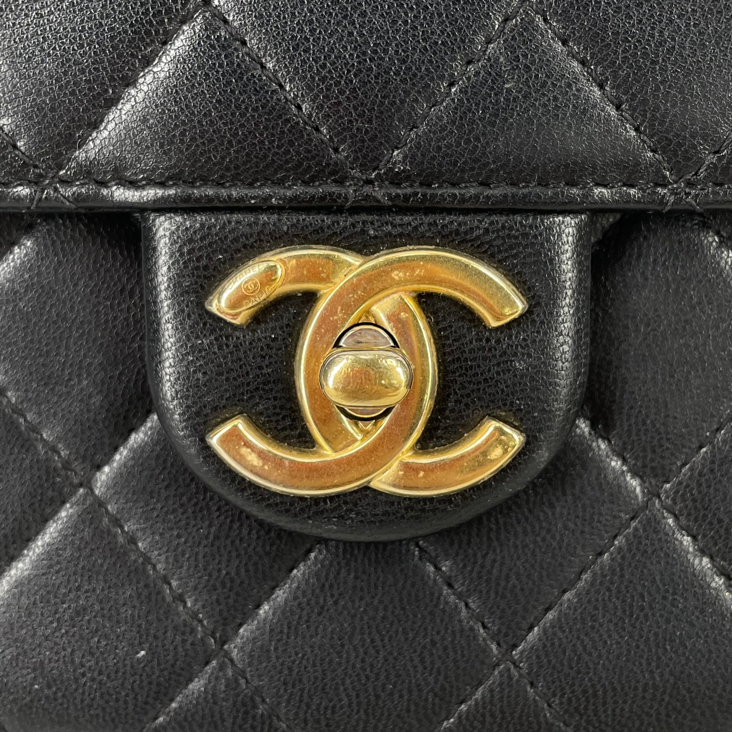 CHANEL/Cross Body Bag/Leather/BLK/29126813 PEARL TOP MINI BAG view 4