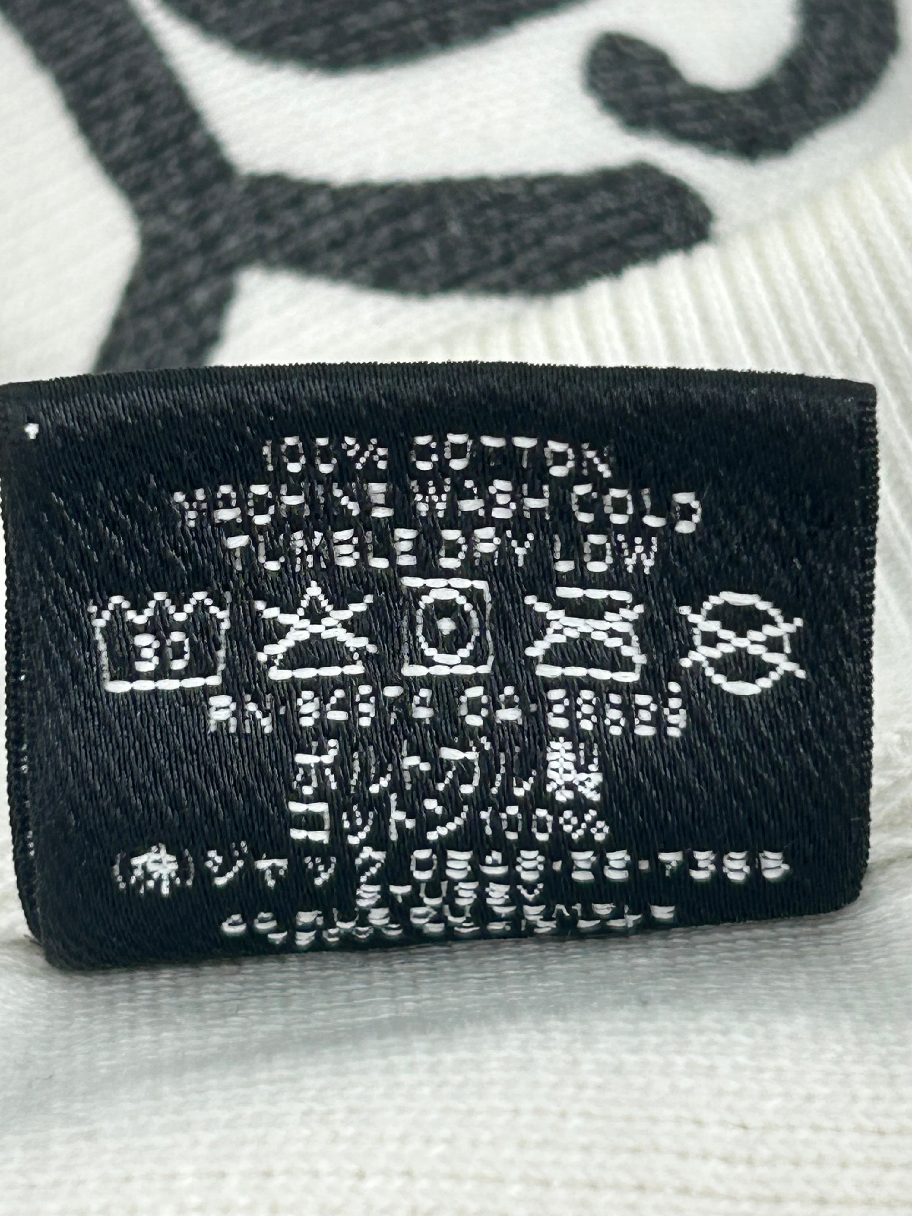 STUSSY/Sweater/L/Graphic/Cotton/WHT/STUSSY DESIGNS ON BACK view 3