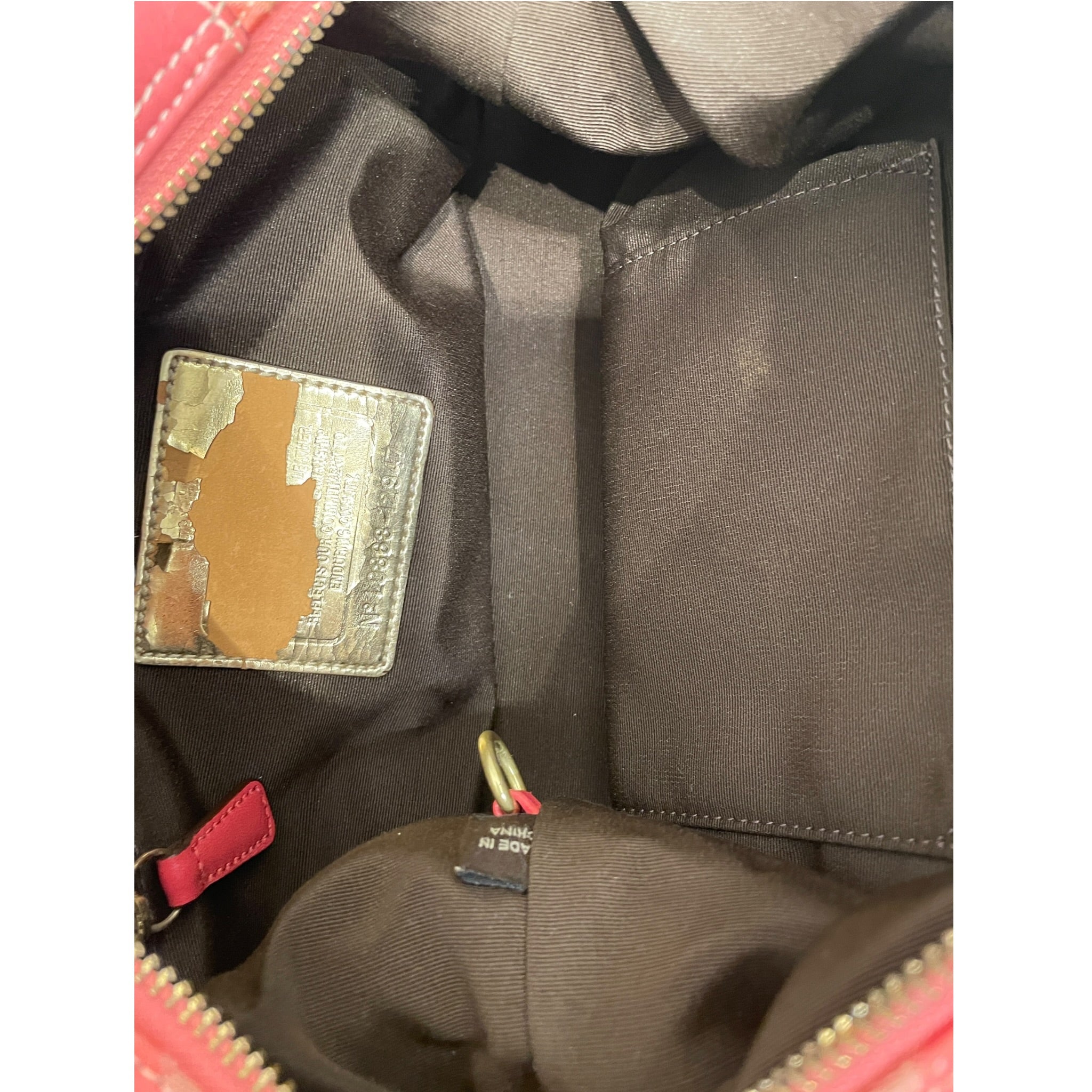 COACH/Hand Bag/Graphic/Acrylic/PNK/SABRINA SATCHEL view 4