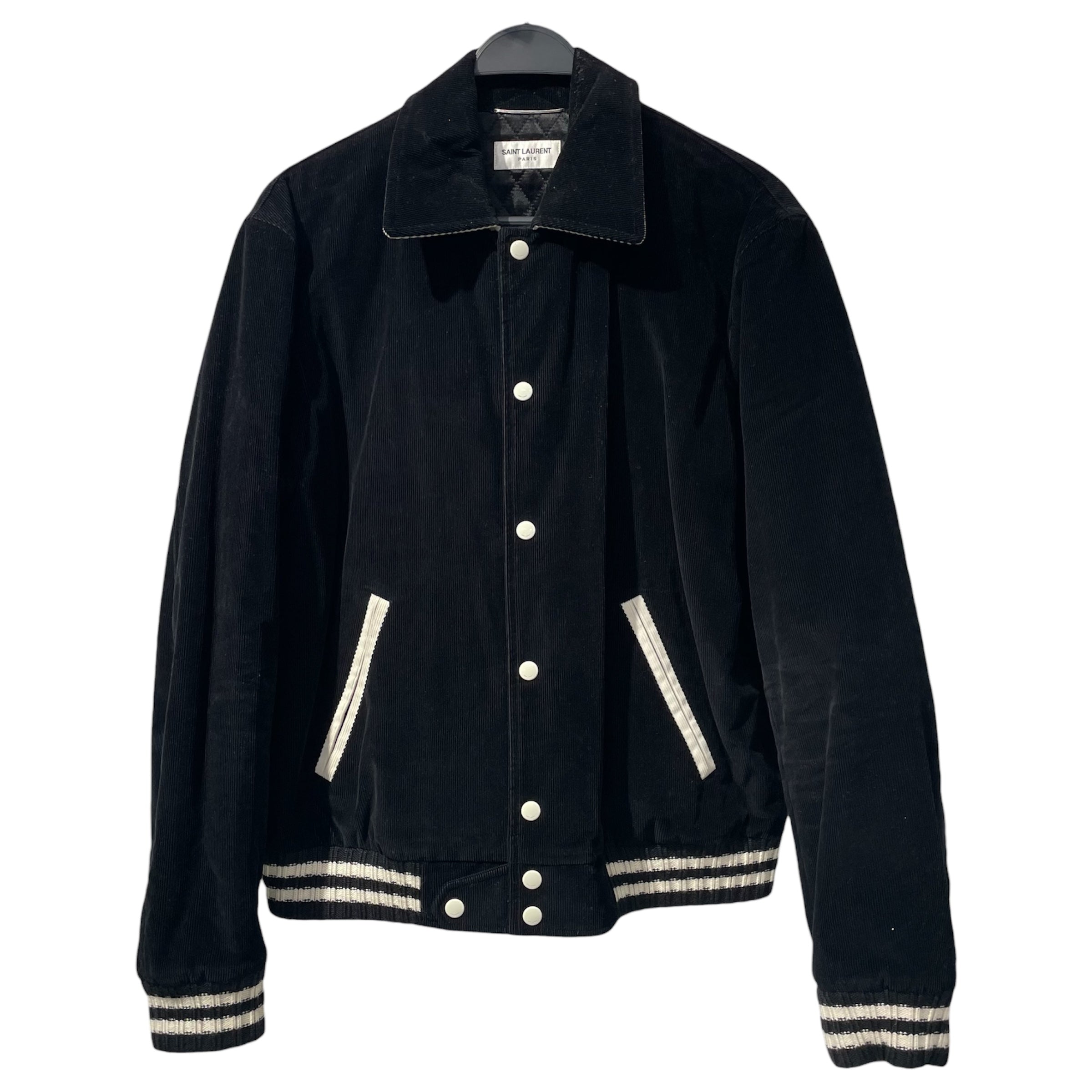 SAINT LAURENT/Jacket/54/Polyester/BLK/ V581 632474 Y2B02 1000 SL view 1