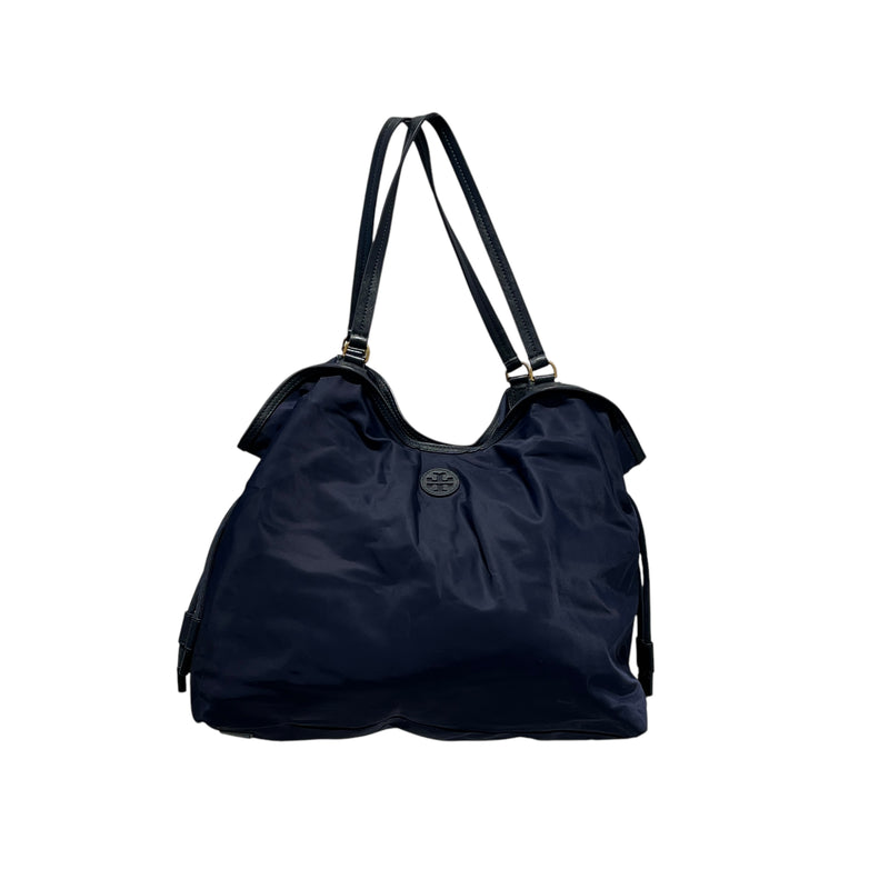 TORY BURCH/Tote Bag/Nylon/NVY/DOUBLE STRAP