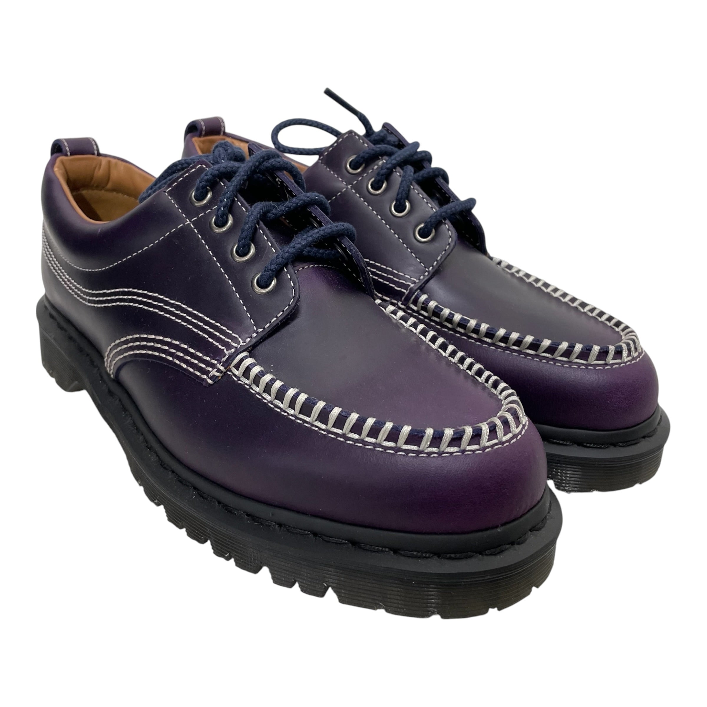 Dr.Martens/Deck Shoes/US 10/Leather/PPL/Lowell Orleans Leather Moc Toe view 1