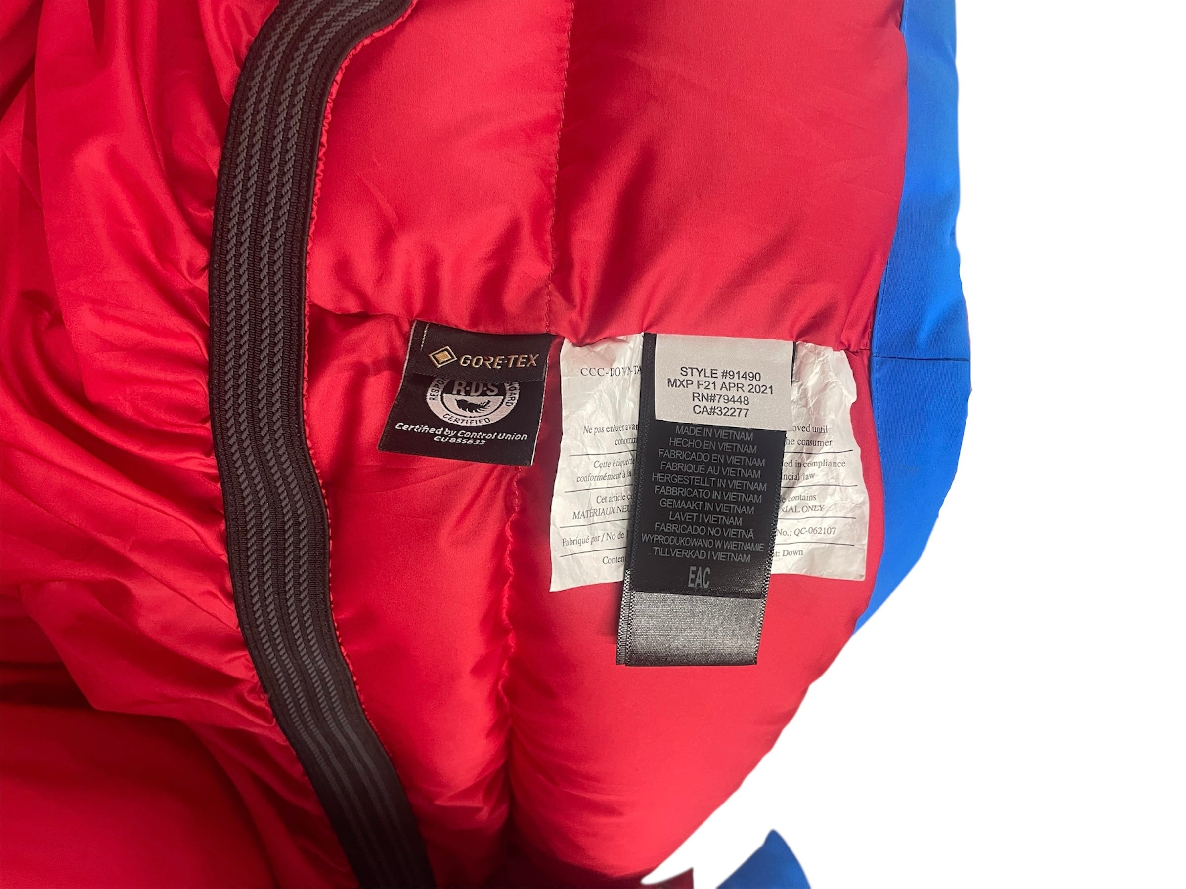 Marmot/Coat/L/Nylon/BLU/BIGGIE 700 DOWN FILL - 91490 view 6