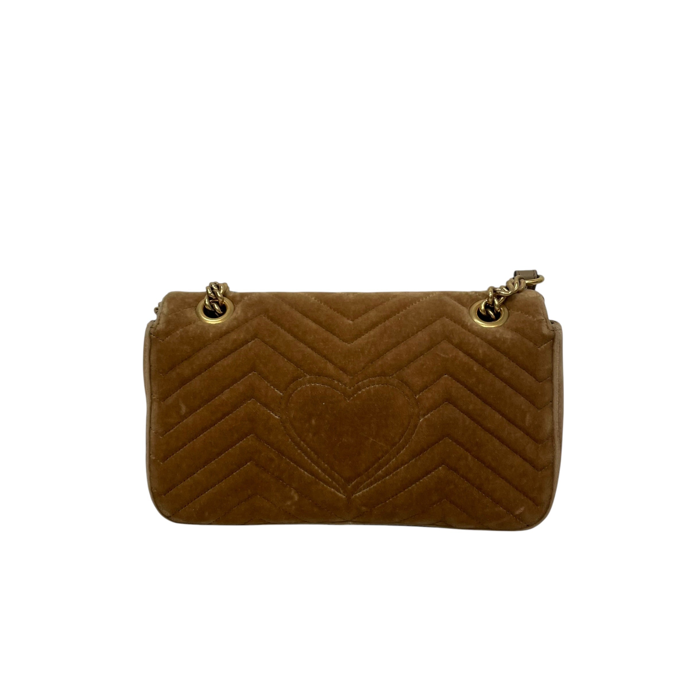 GUCCI/Cross Body Bag/CML/marmont velvet matelasse view 2