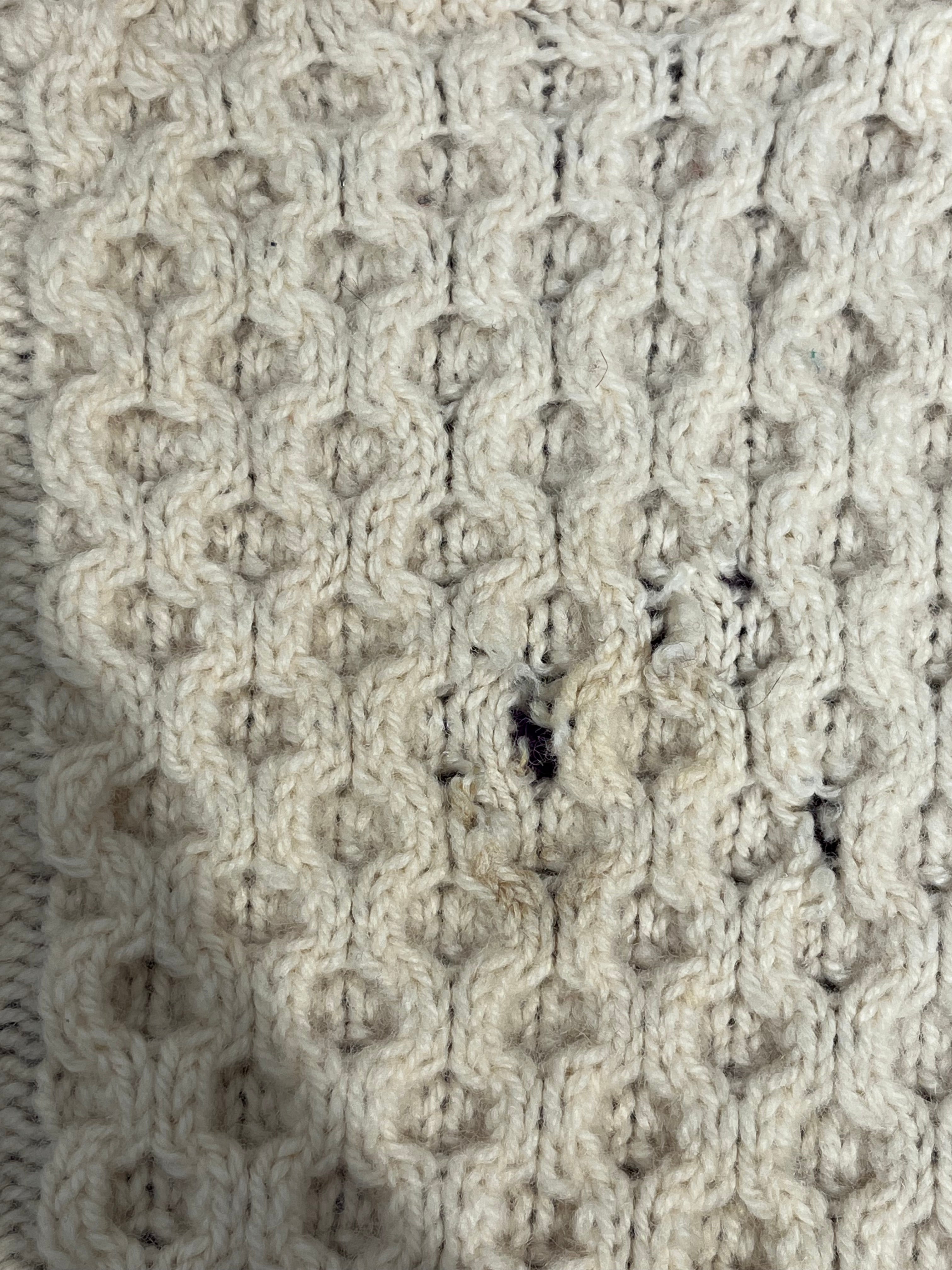 Rebuild by Needles/Heavy Sweater/XL/Wool/CRM/PPL/BEG REBUILD SWEATER view 5