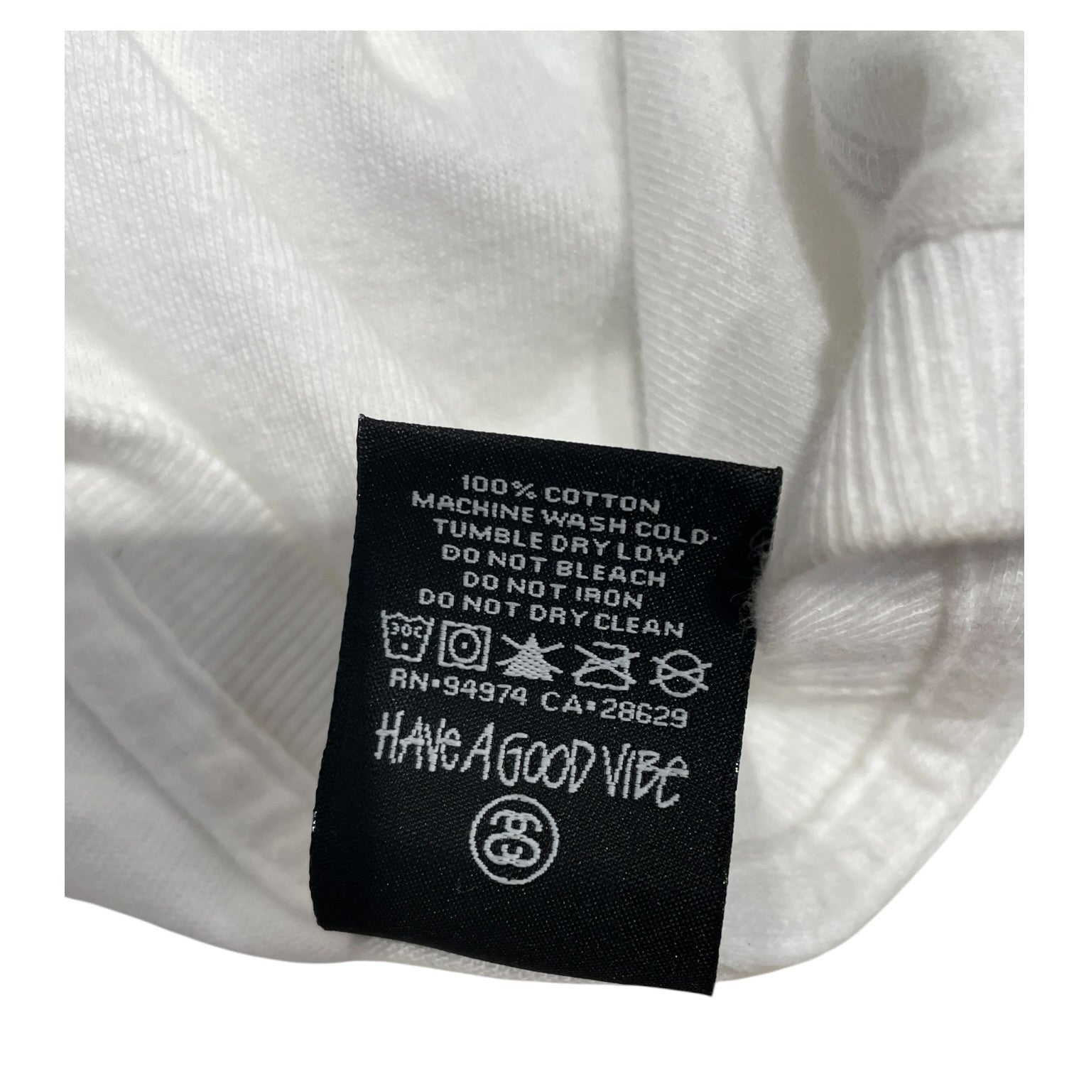STUSSY/T-Shirt/XL/Cotton/WHT/MICHAEL ANGELO view 4