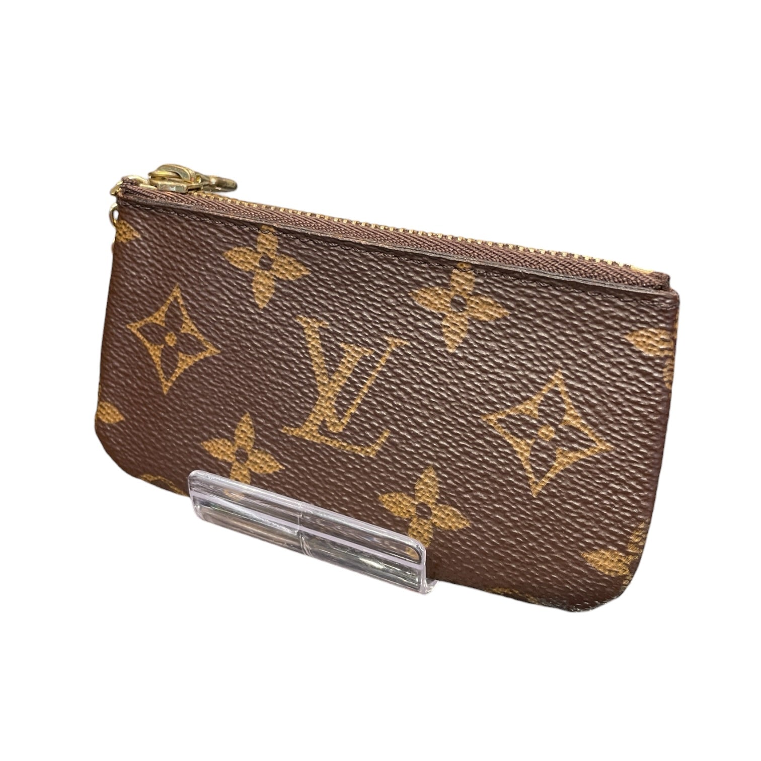 LOUIS VUITTON/Wallet/Monogram/Leather/BRW/KEYCHAIN COIN PURSE view 2
