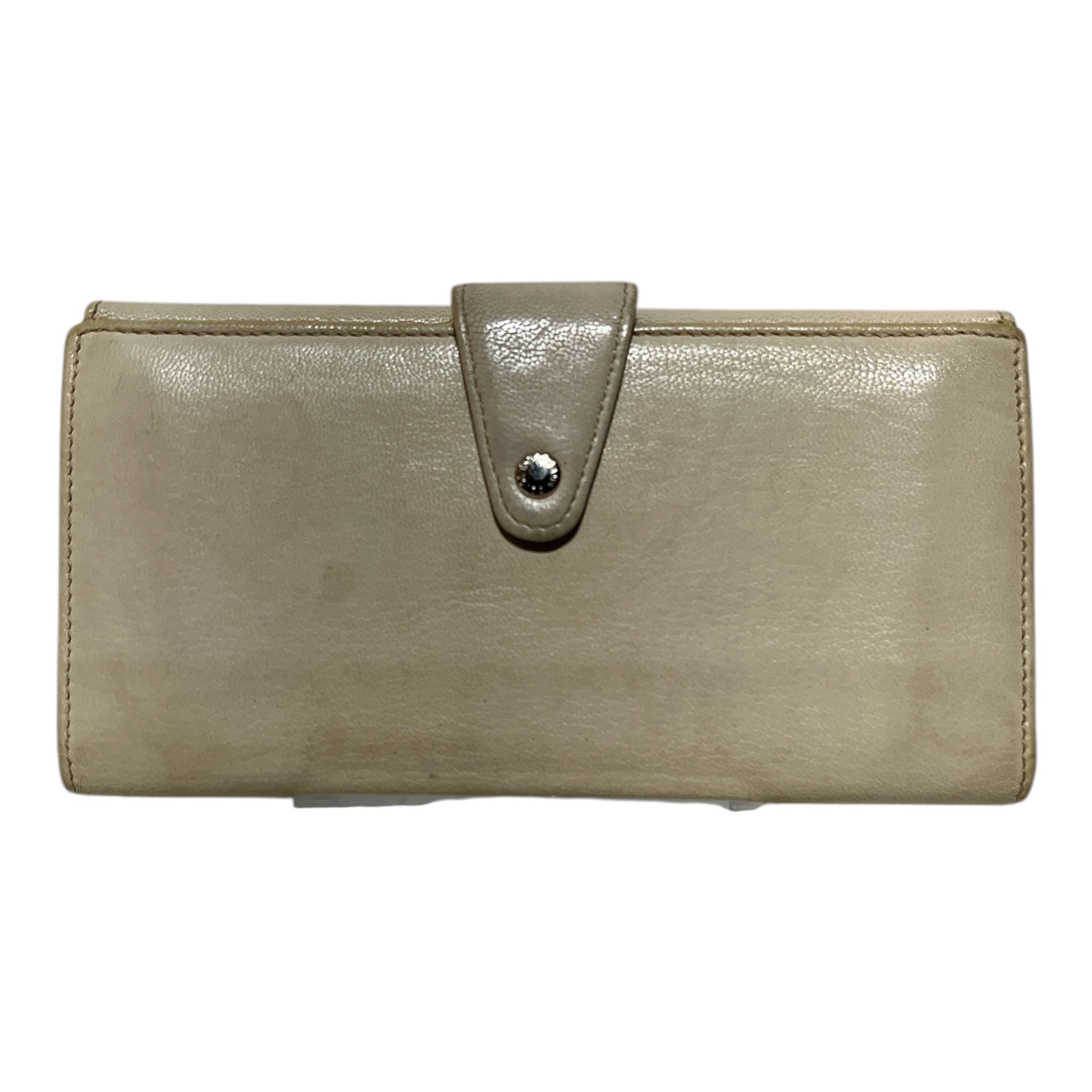 DOLCE&GABBANA/Long Wallet/Leather/WHT/ view 2