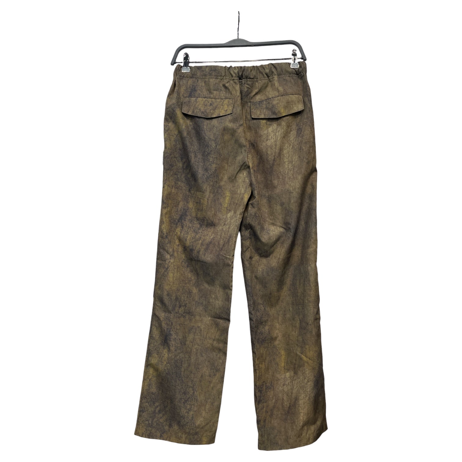 STUSSY/Straight Pants/3/Nylon/GRN/Belted olive cargo stussy view 2
