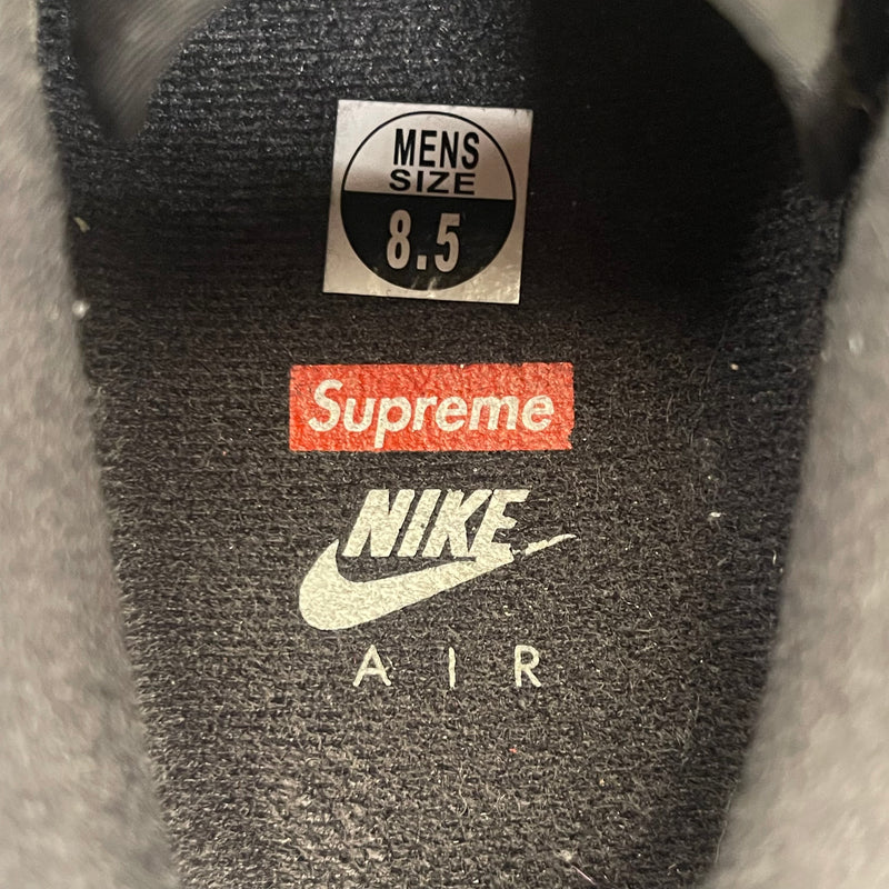 NIKE/AIR FORCE 1 LOW/Low-Sneakers/US 8.5/Cotton/BLK/CU9225-001
