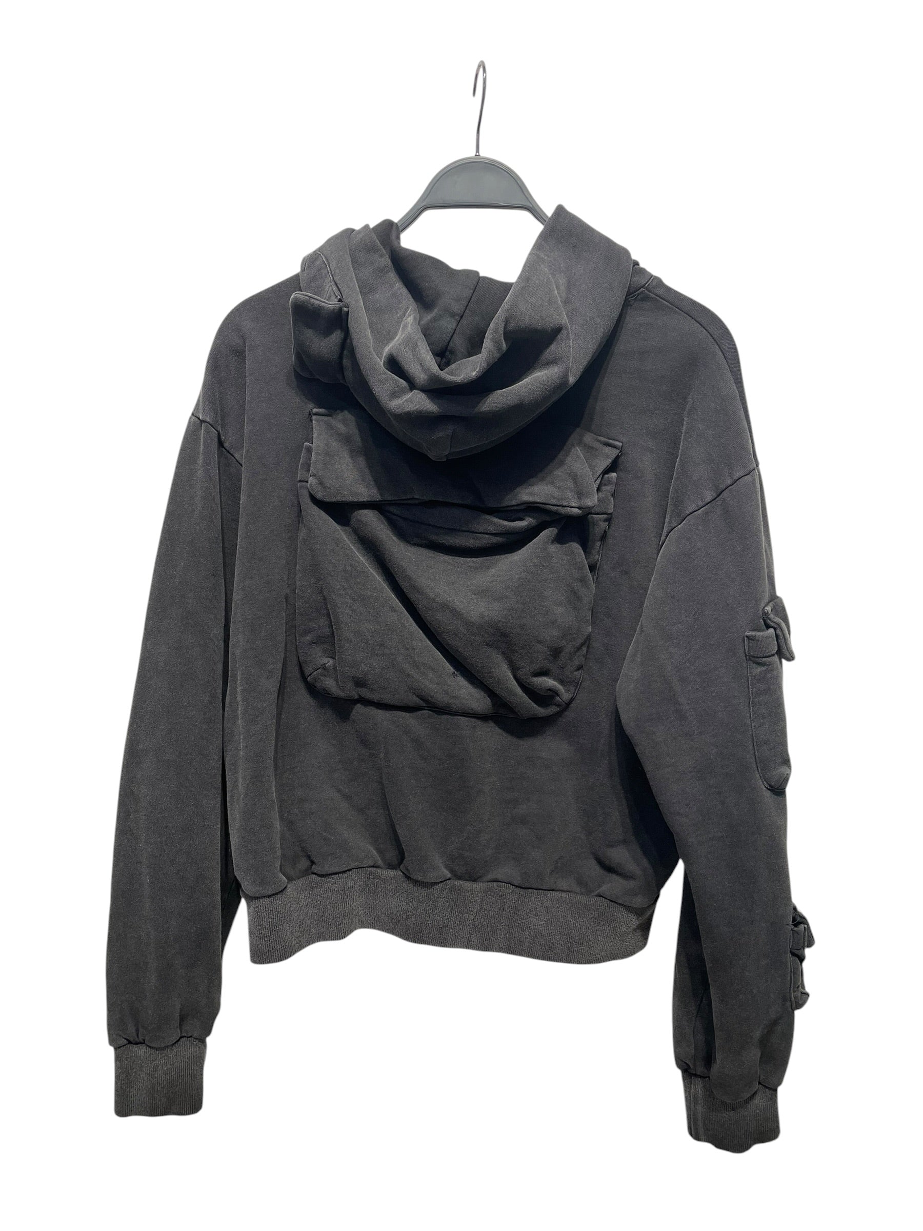 KODY PHILLIPS/Hoodie/S/Cotton/BLK/CARGO POCKET HOODIE view 2
