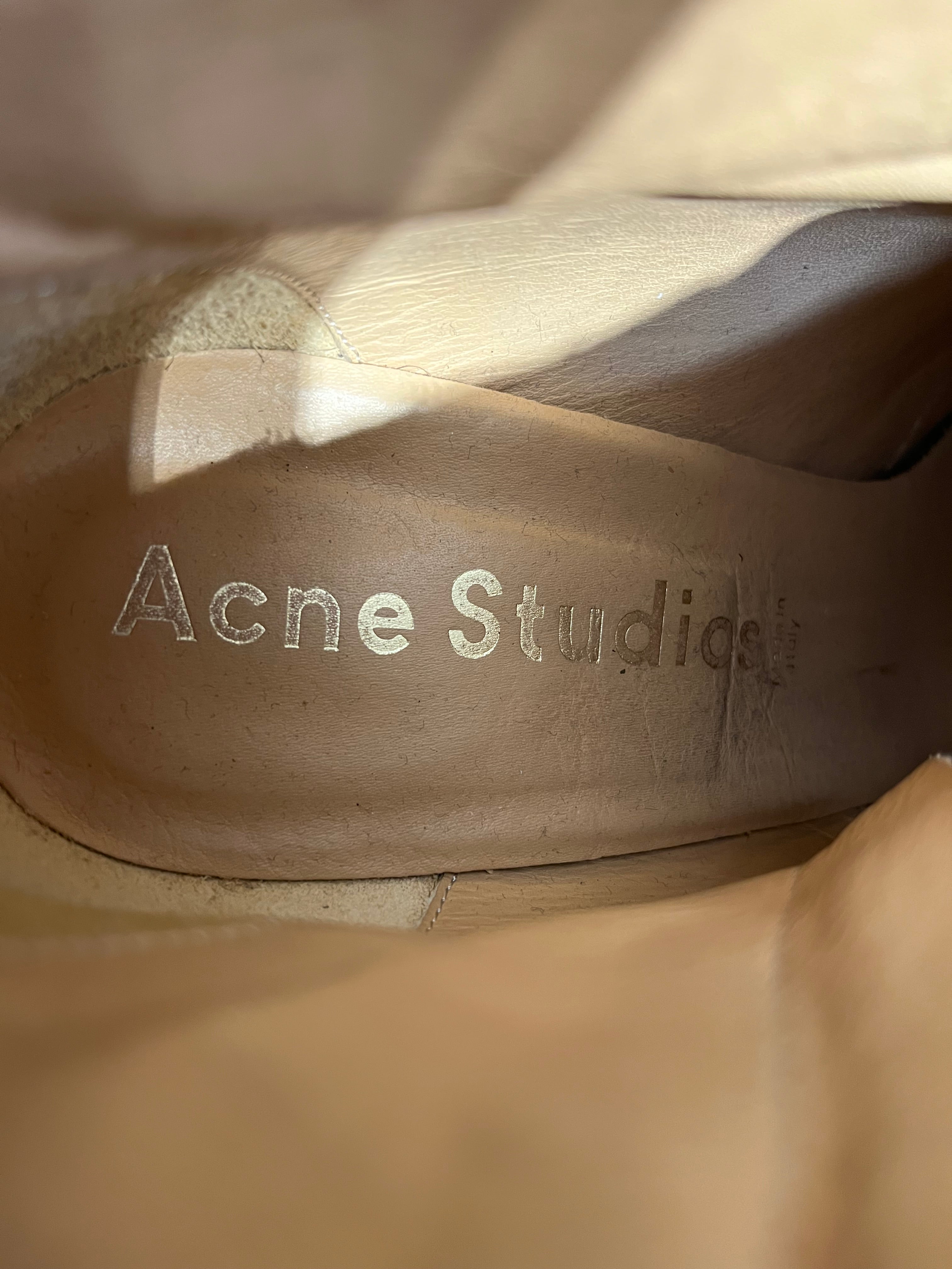 Acne Studios/Heels/EU 41/Leather/BRW/SIDE ZIP SNAP BUTTON view 10
