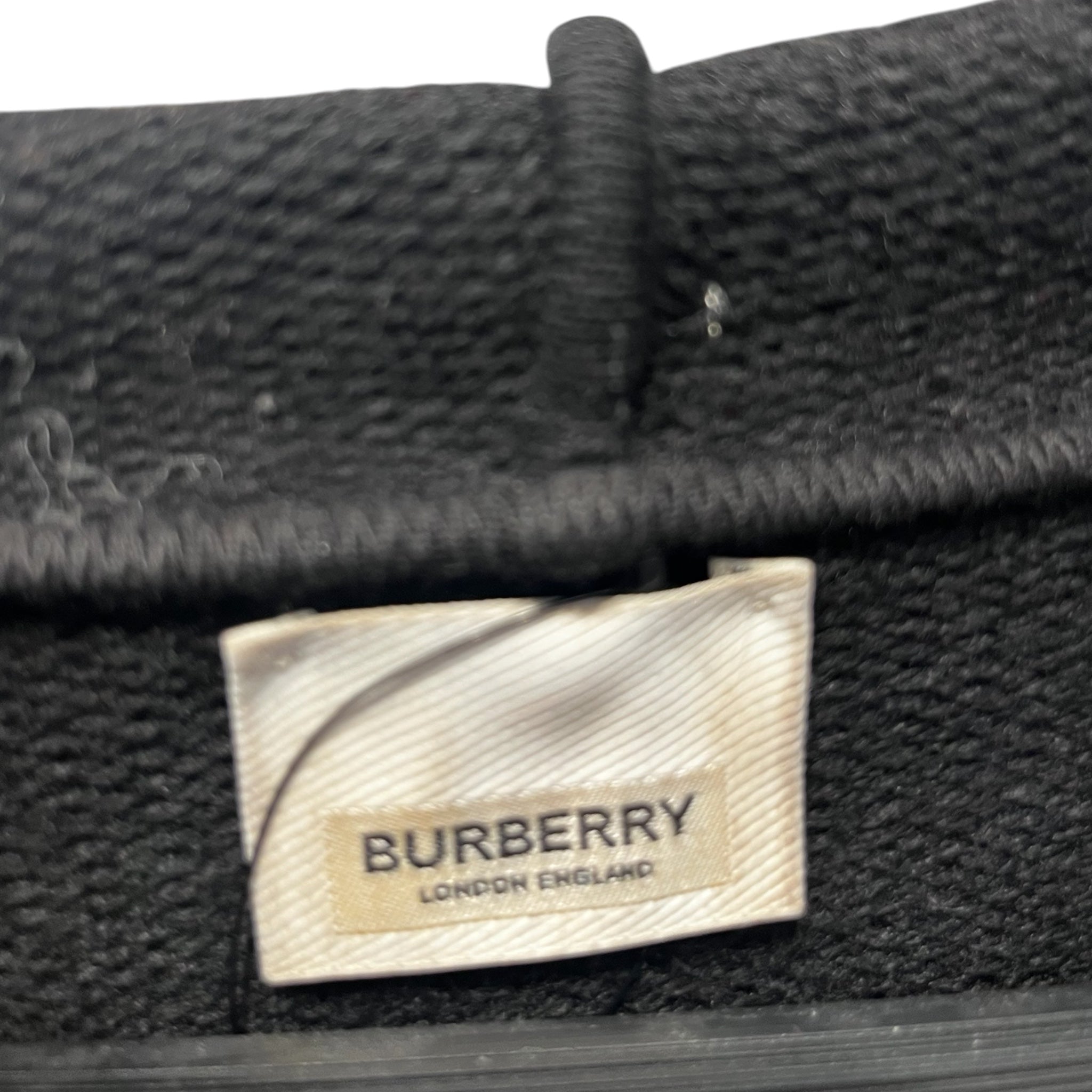 BURBERRY/Tops/XL/BLK/BURBERRY LABEL KNIT view 3
