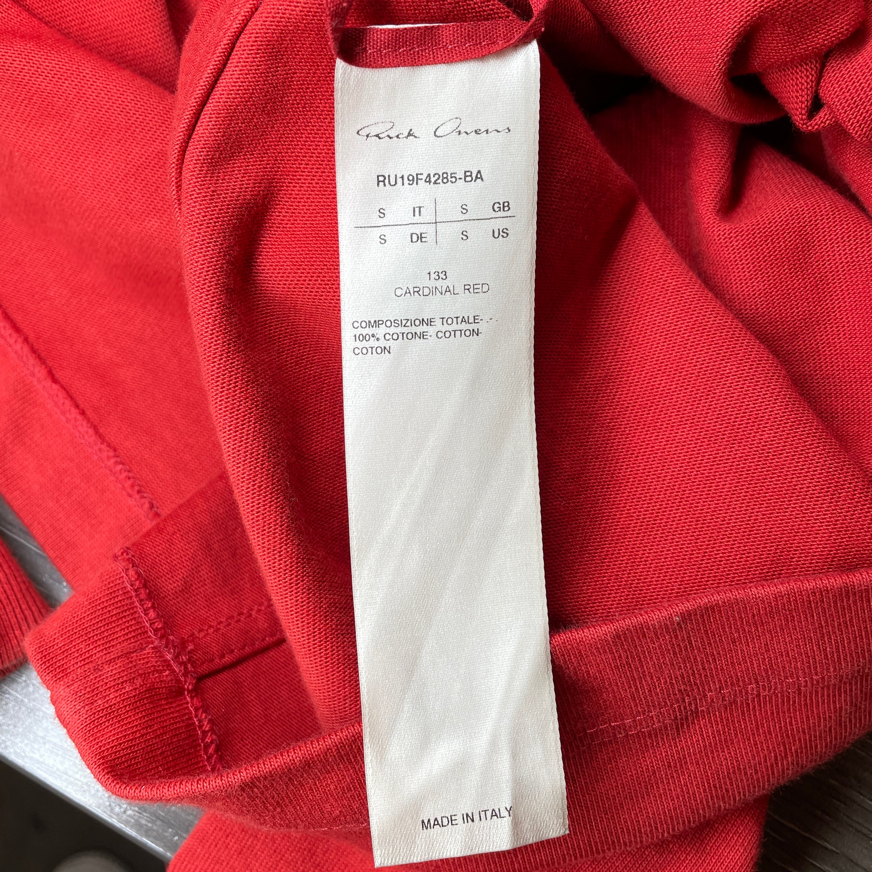 Rick Owens/Hoodie/S/Cotton/ORN/OVERSIZED HOODIE view 4