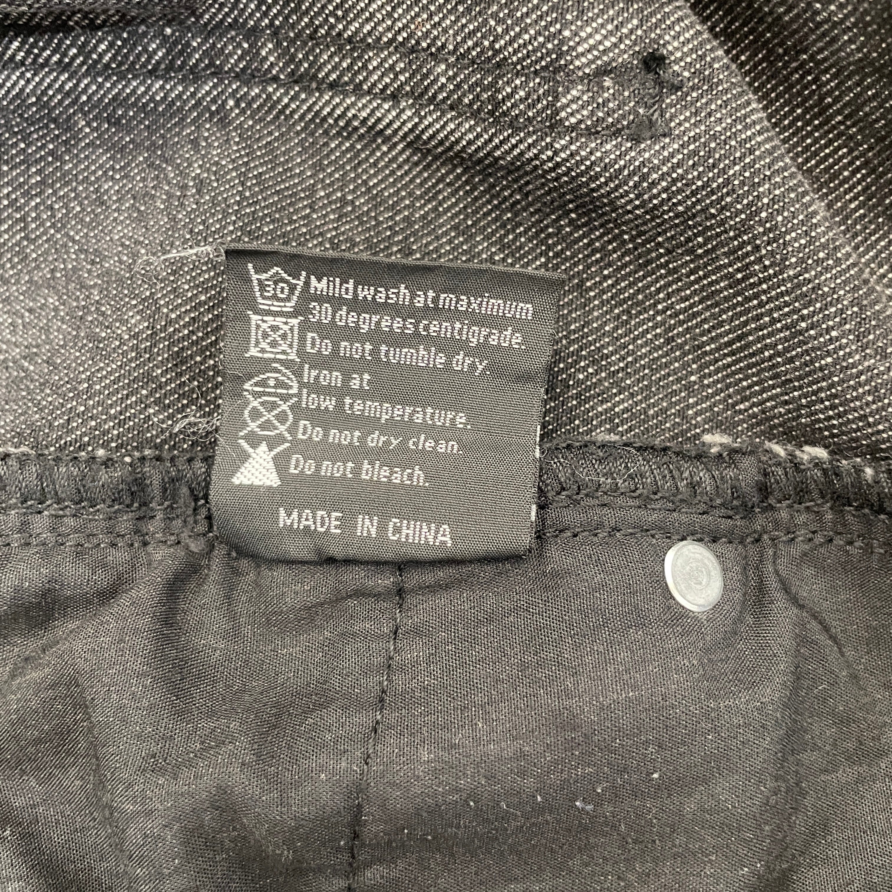 basketcase gallery/Straight Pants/38/Denim/BLK/ view 6