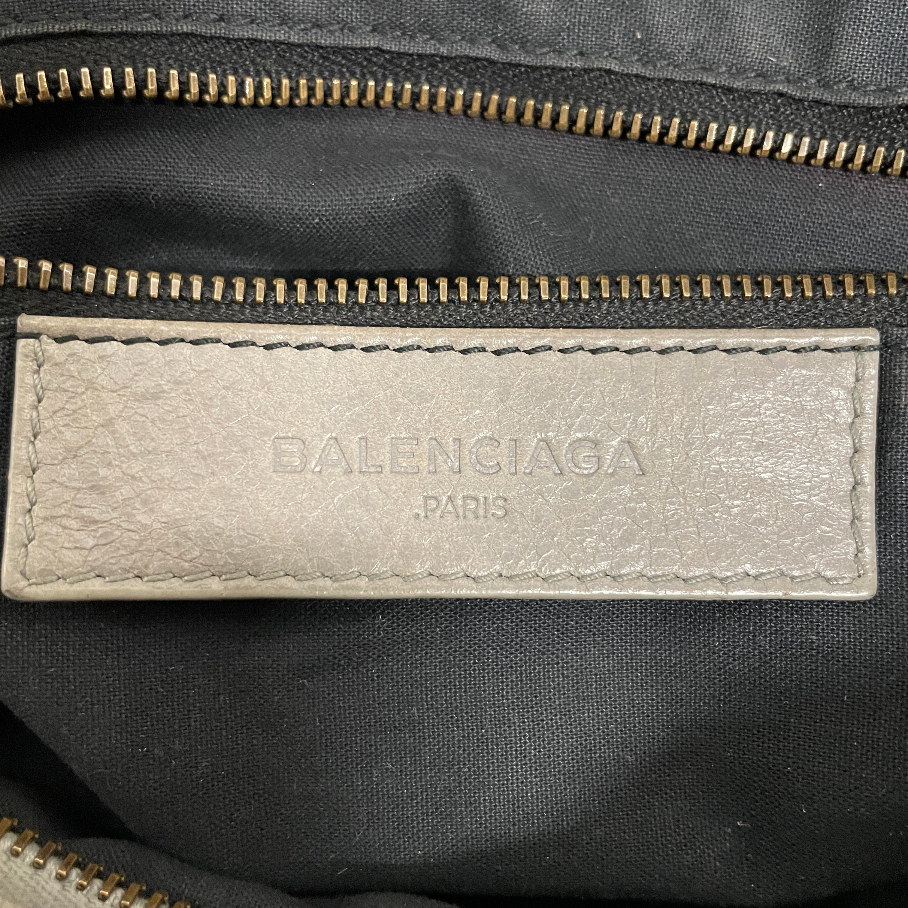 BALENCIAGA/Hand Bag/Leather/GRY/YWQ7BQK view 5