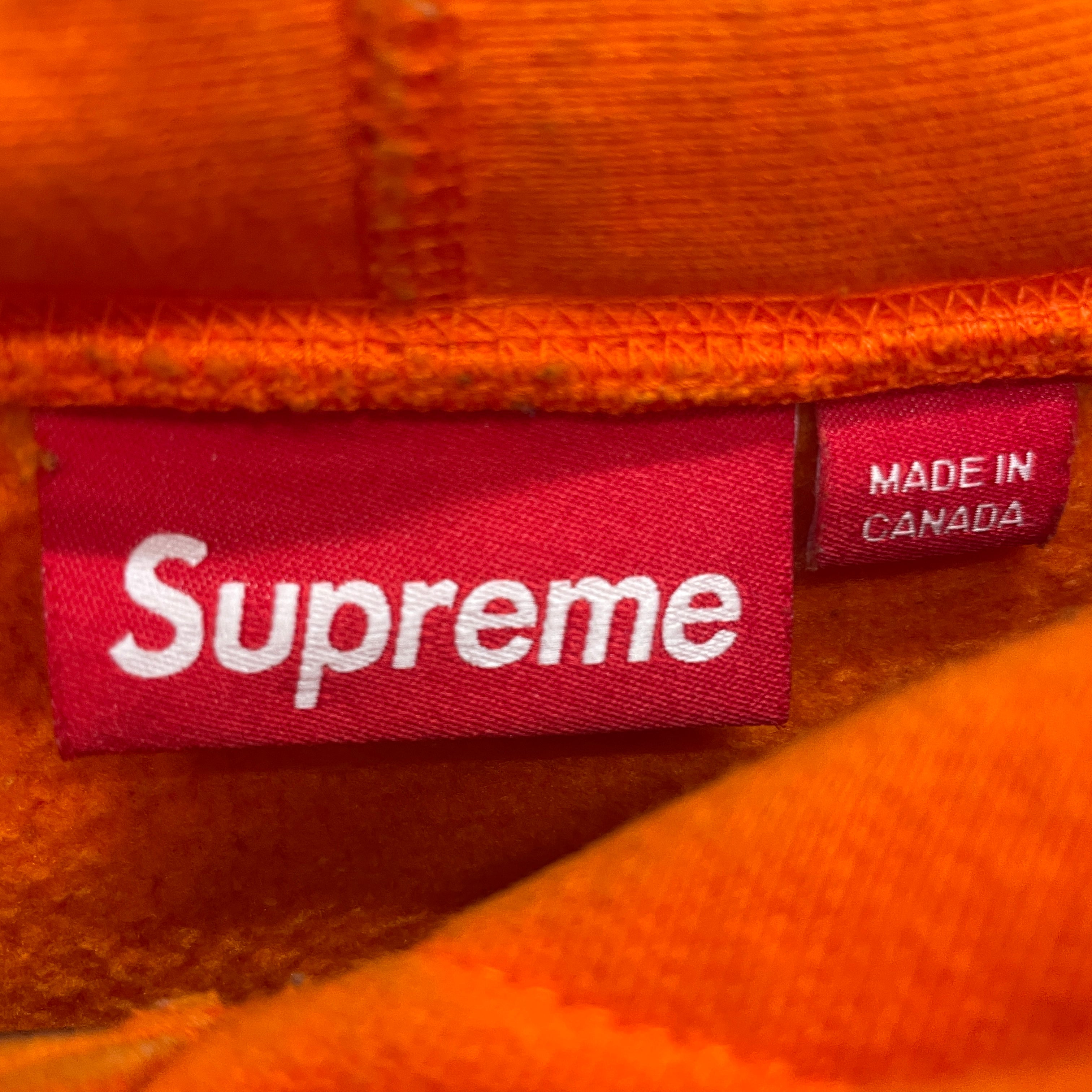 Supreme/Hoodie/XL/Cotton/ORN/ORANGE BOX LOGO view 3