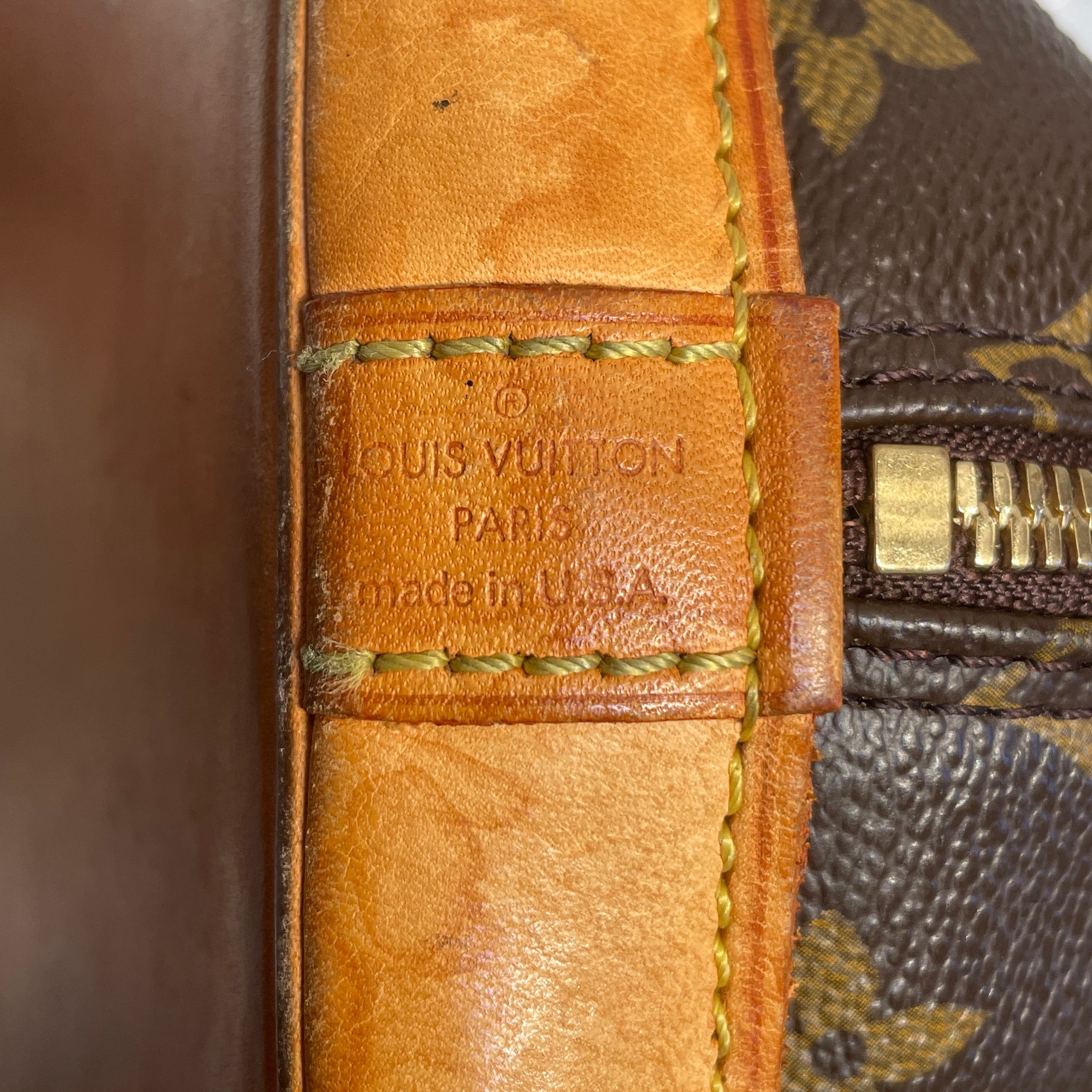LOUIS VUITTON/Bag/Monogram/Leather/BRW/ view 6