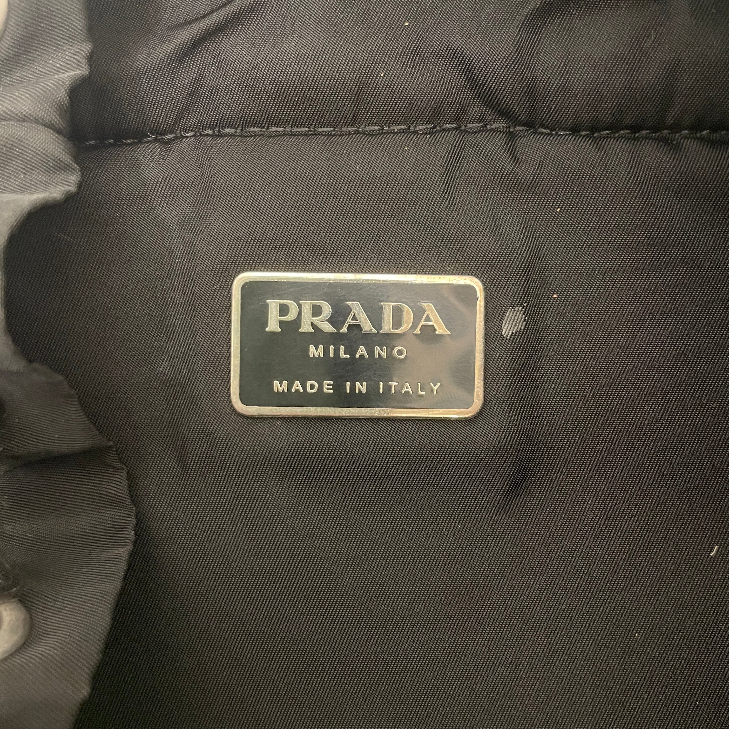 PRADA/Backpack/Nylon/BLK/tessuto bag view 4