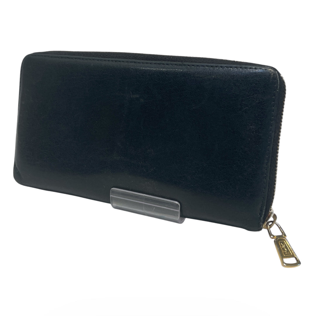 YVES SAINT LAURENT/Long Wallet/Leather/BLK/L's/Y-MAIL view 2