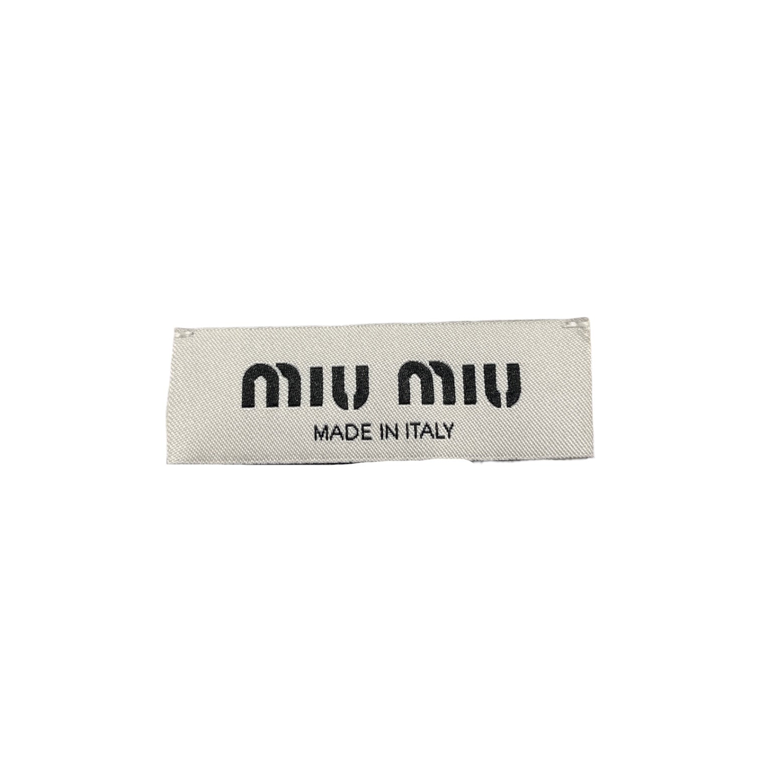 MIU MIU/LS Shirt/L/Cotton/WHT/Stripe/striped ls polo view 4
