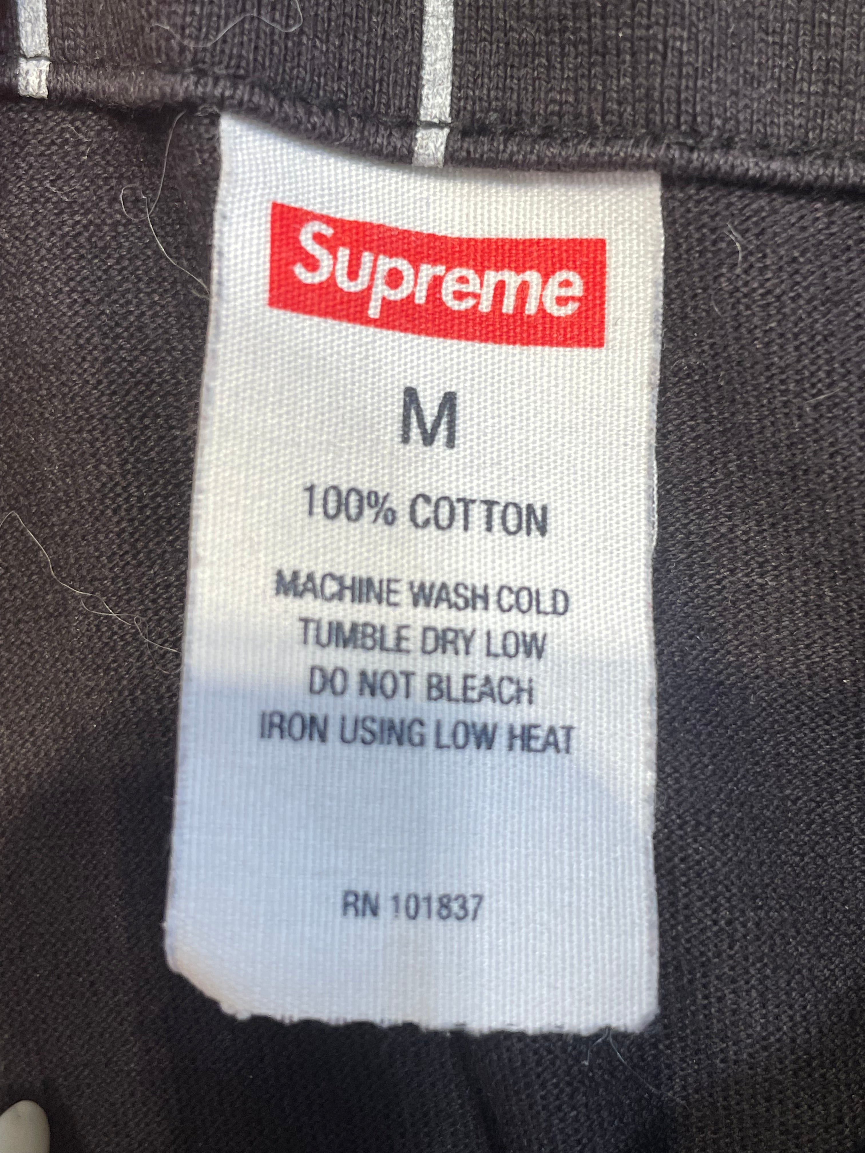 Supreme/SS Shirt/M/Cotton/GRY/Stripe/Love Hate Baseball Jersey view 3
