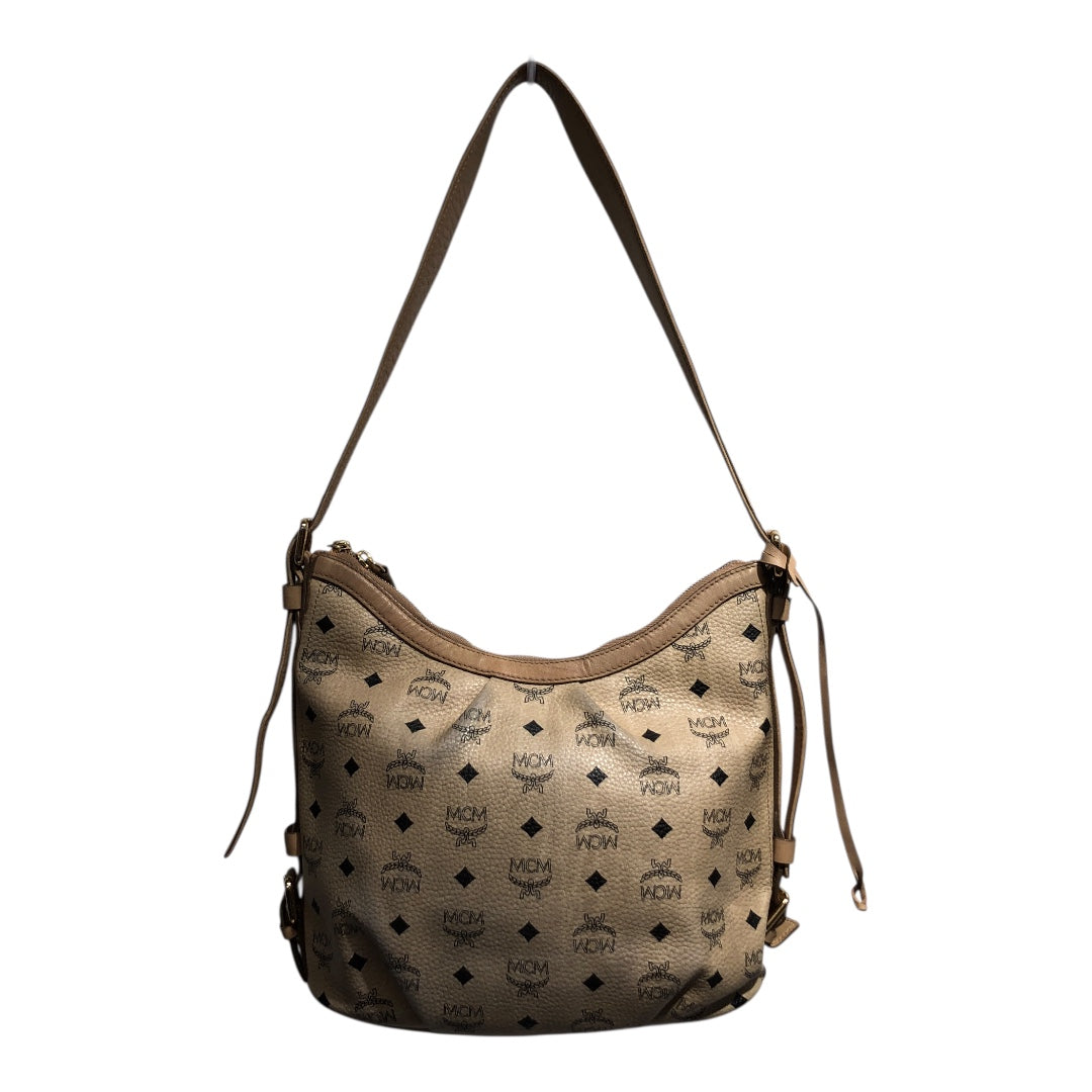MCM/Tote Bag/Monogram/Leather/BEG/ view 2