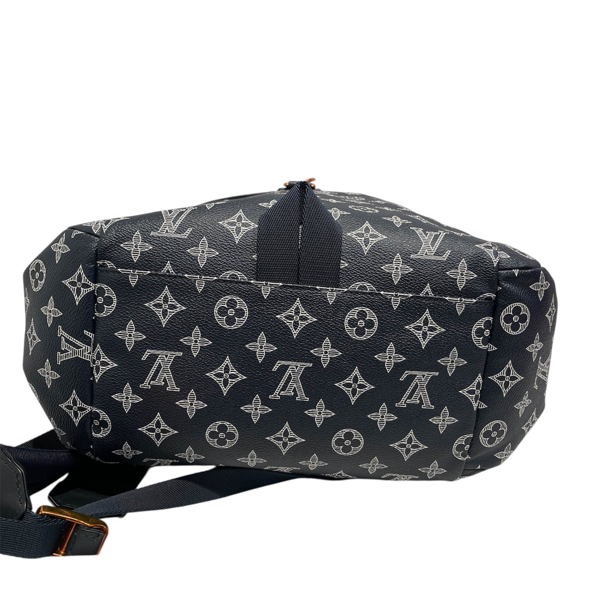 LOUIS VUITTON/Backpack/Monogram/Leather/NVY/Ink Discovery view 5