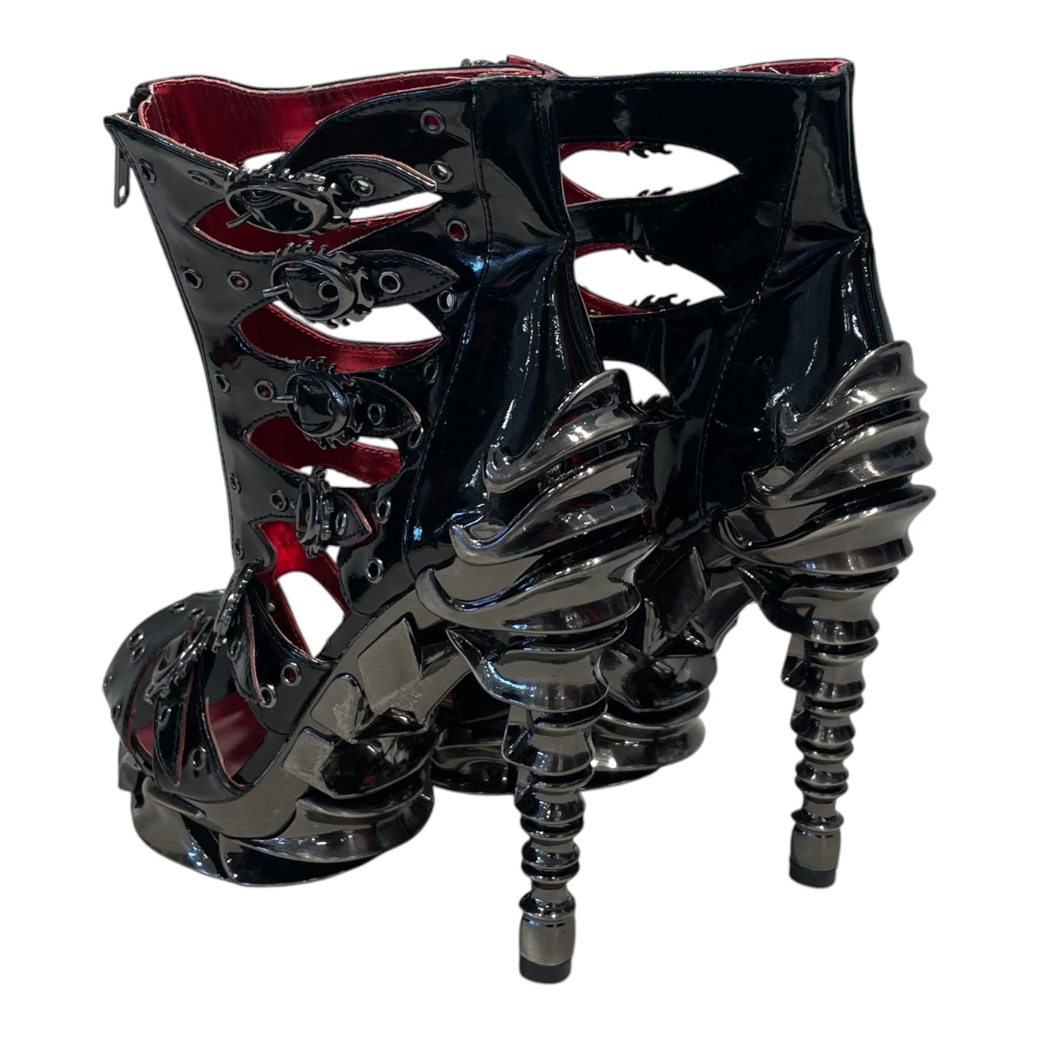 Hades Crimson/Heels/US 8/BLK/Spinal Heel view 2
