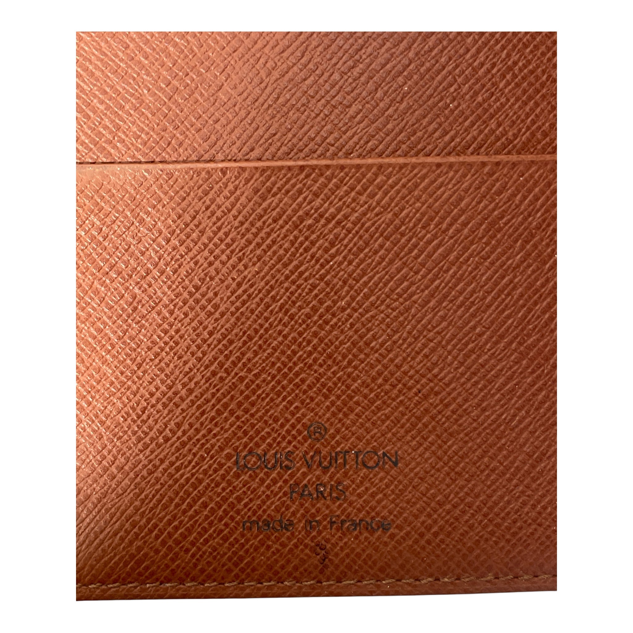 LOUIS VUITTON/Planner Cover/Monogram/BRW/Medium Ring Agenda Cover view 3