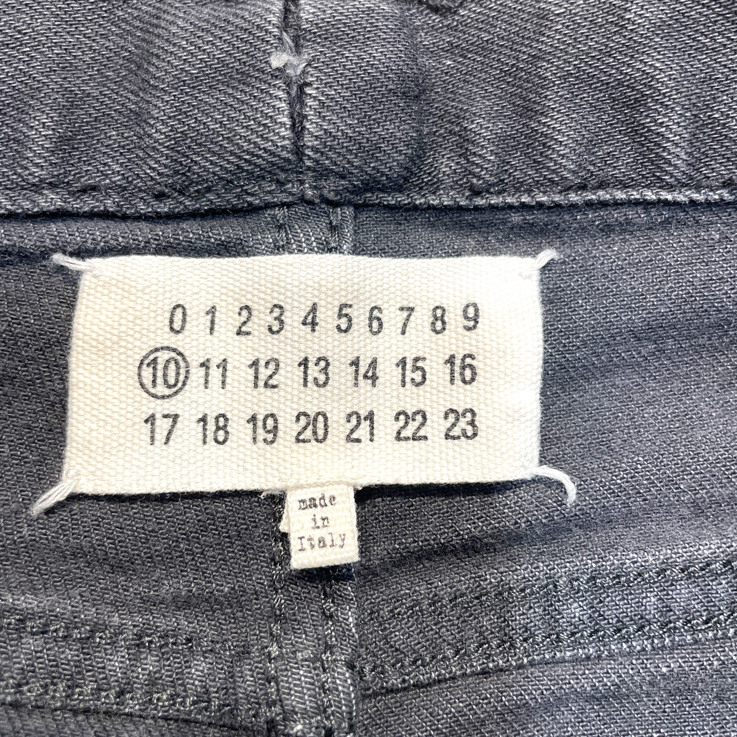 Maison Margiela/Pants/33/Denim/BLK/Zipper Pocket eans view 3