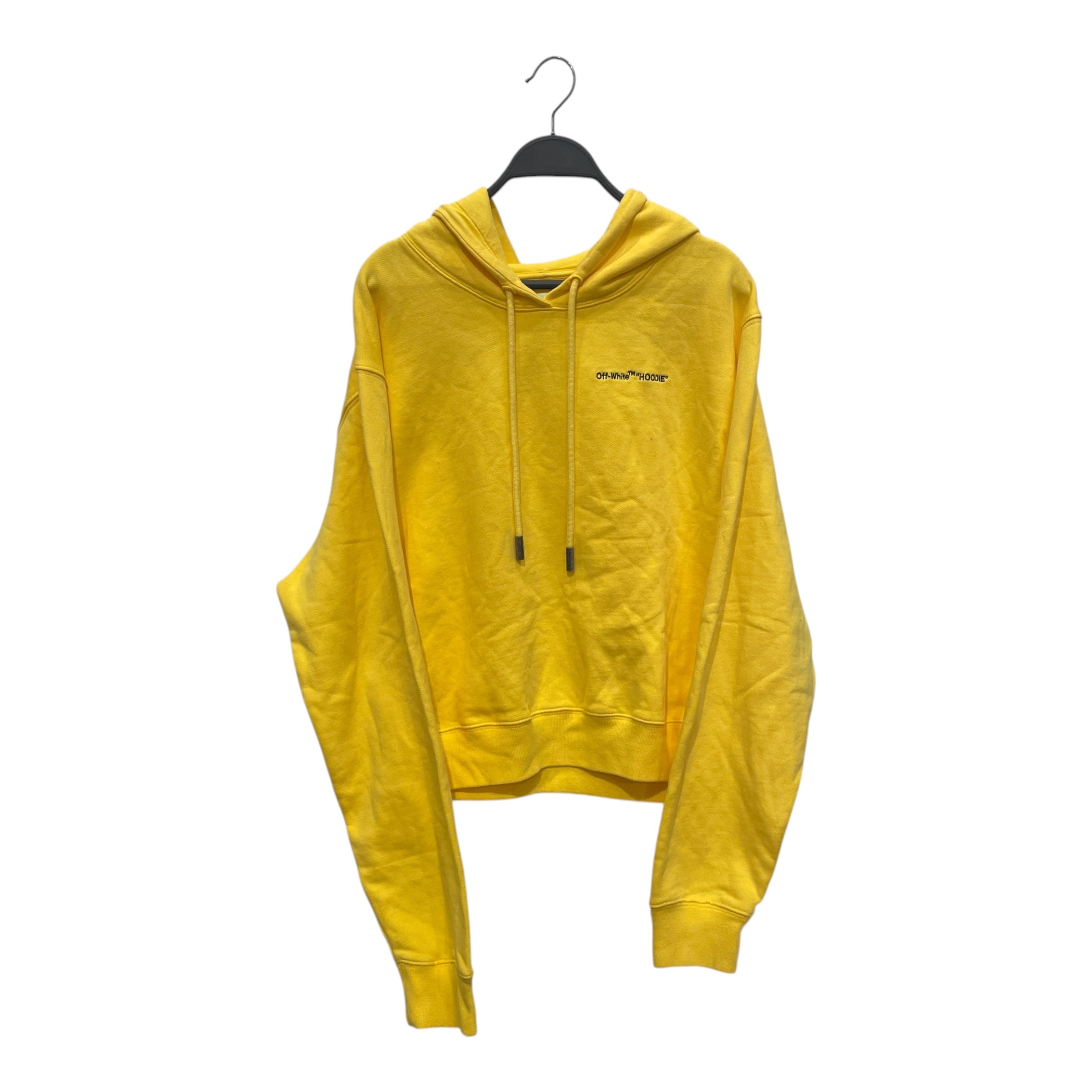 OFF-WHITE/Hoodie/L/Cotton/YEL/WOMAN20182019 view 1