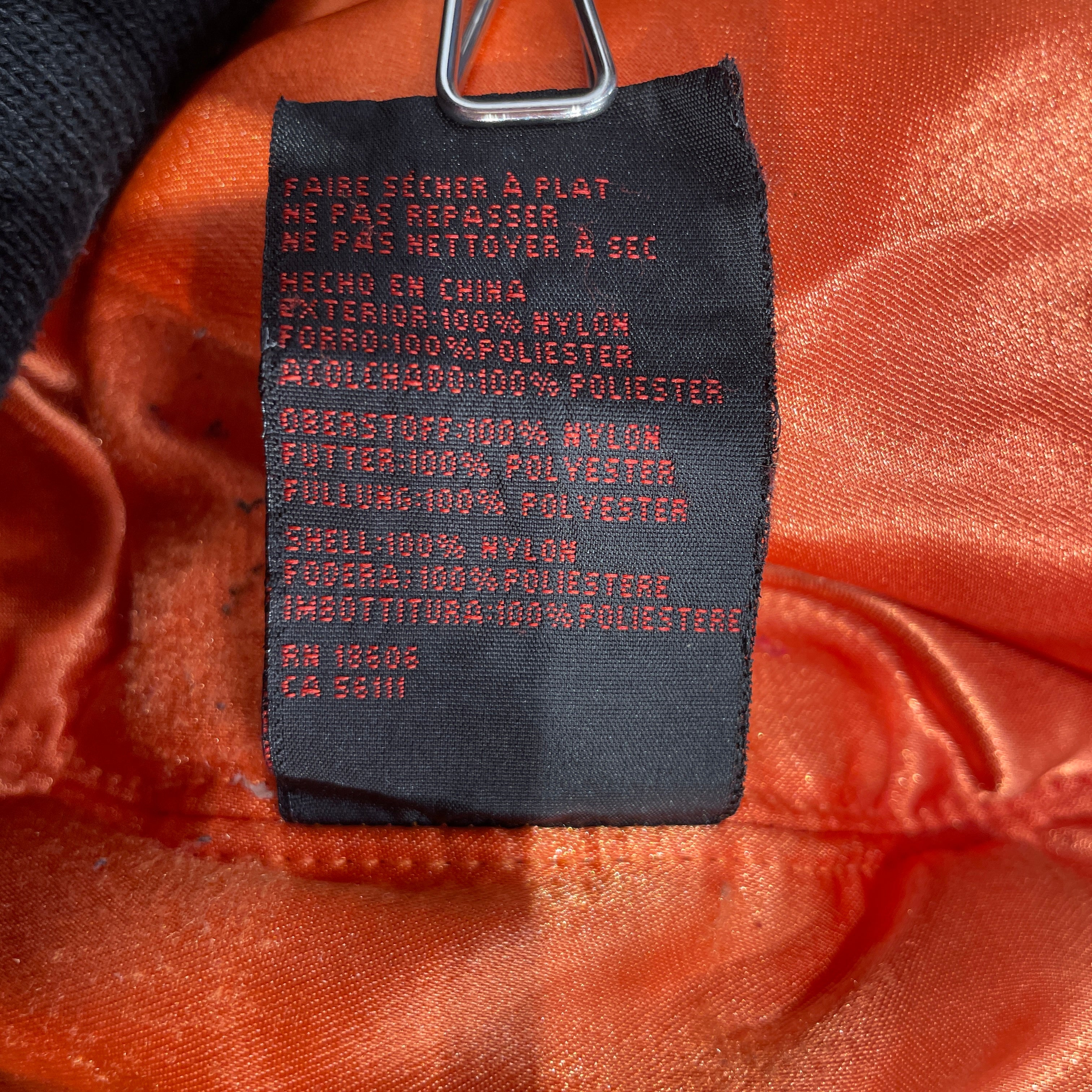 Schott/Flight Jkt/XXXL/Nylon/BLK/13TH BOMBARDMENT GROUP BACK view 5