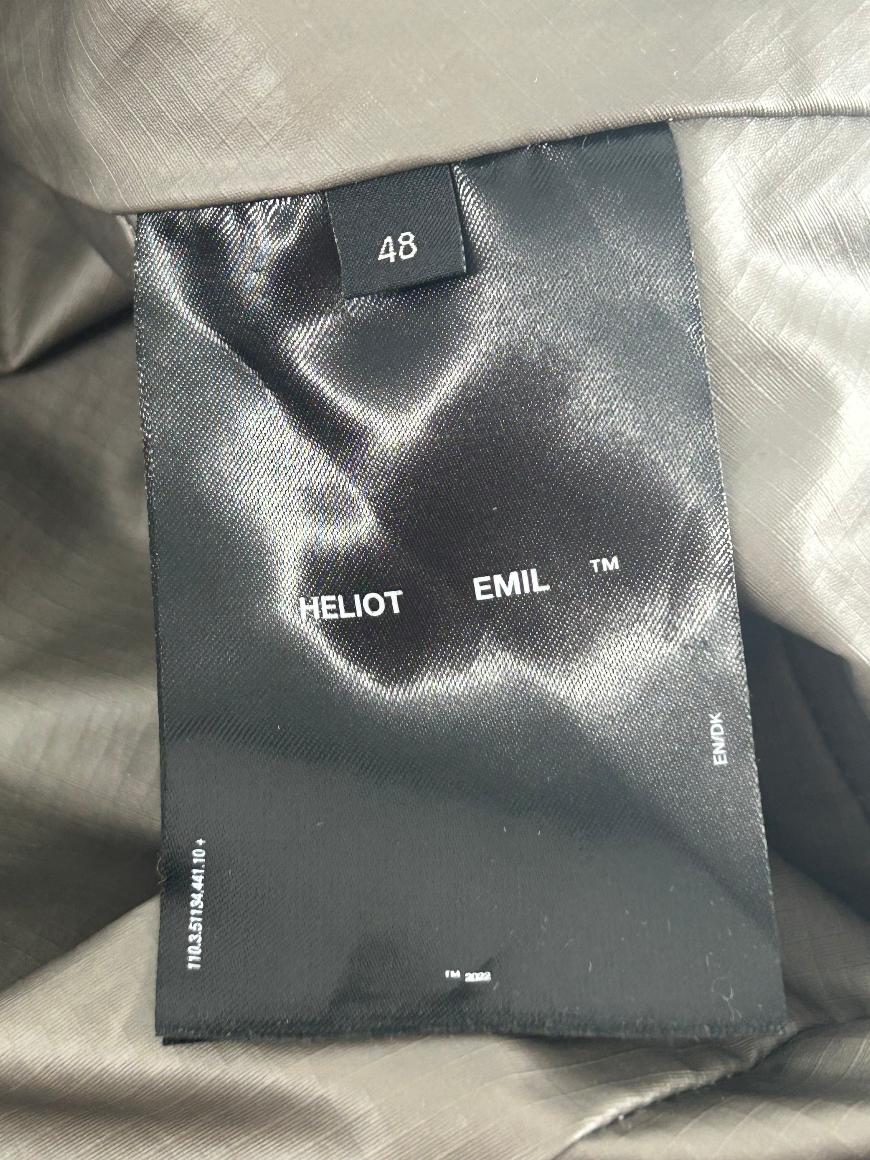 HELIOT EMIL/Vest/48/Nylon/GRY/PHLOGISTON ZIPPERS ALL OVER view 3