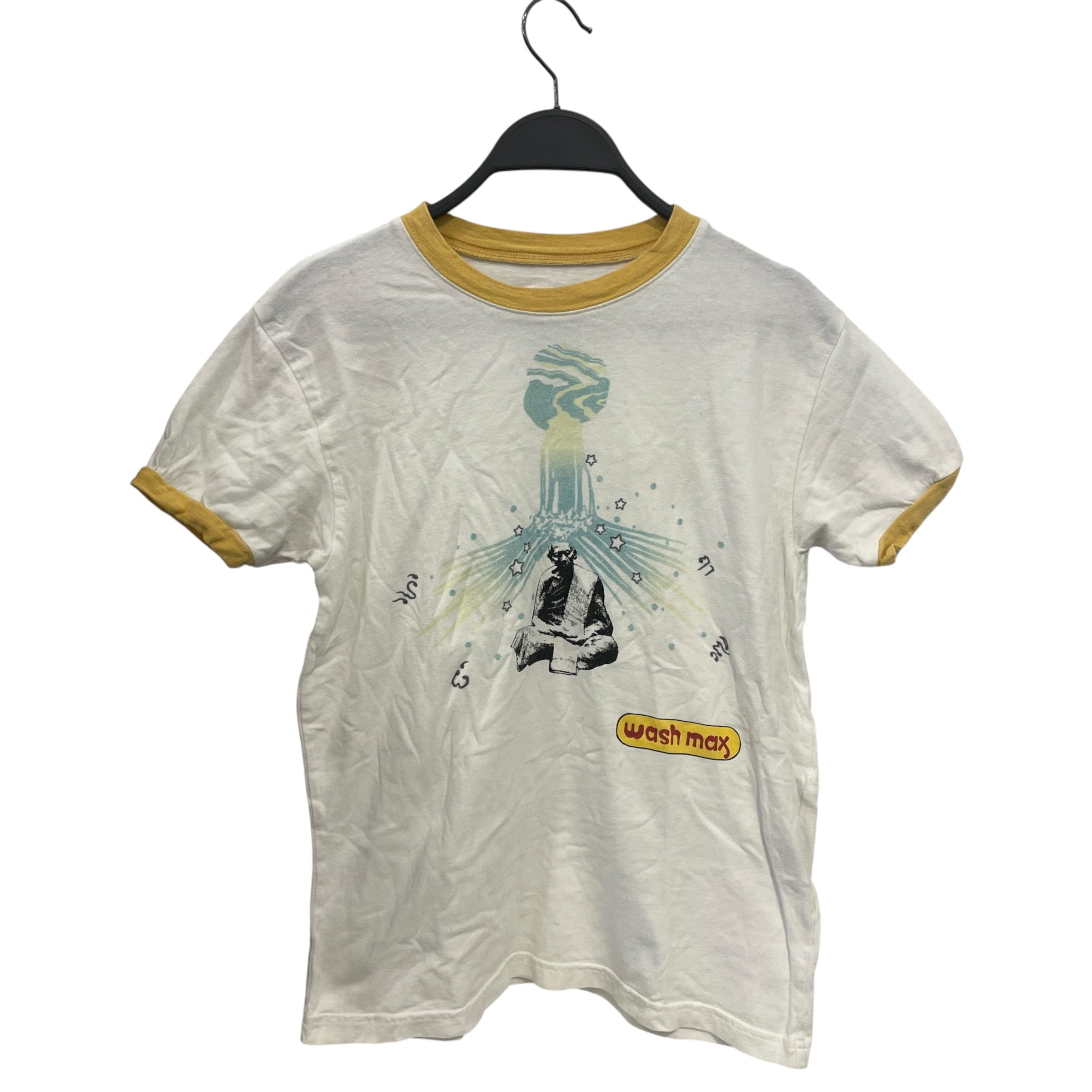KAPITAL/T-Shirt/1/Cotton/WHT/Graphic/RINGER, WASH MAX view 1
