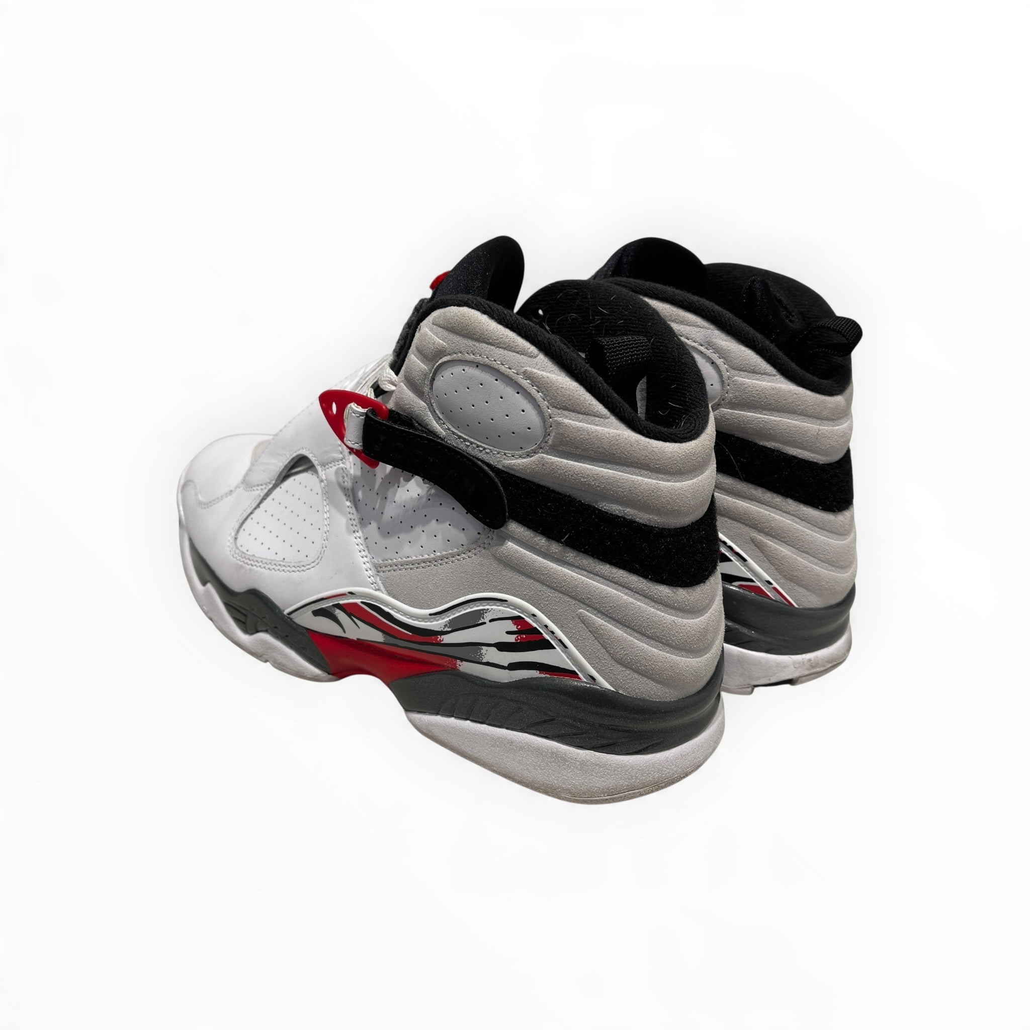 NIKE/Hi-Sneakers/US 10.5/WHT/WHT BLK TRUE RED JORDAN 8 view 2