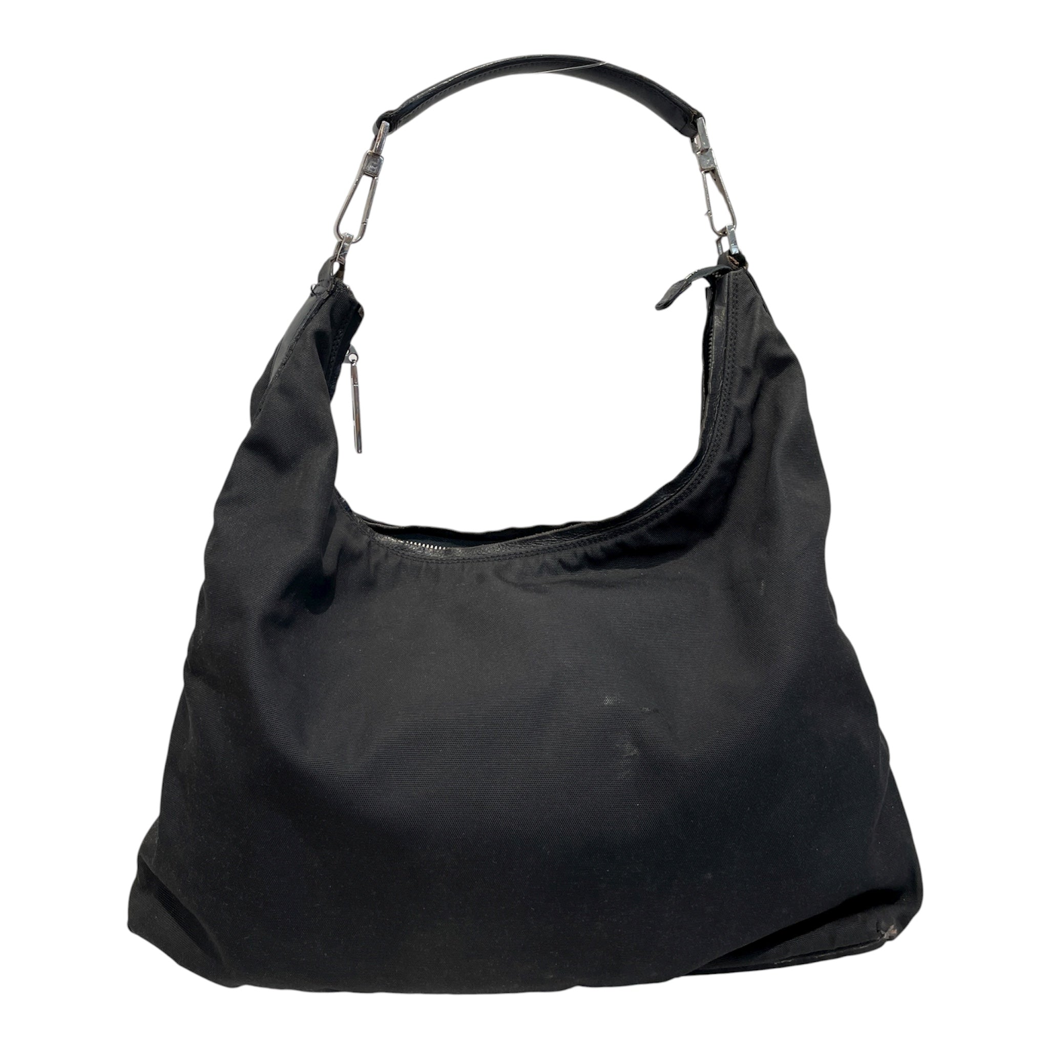 GUCCI/Hand Bag/M/Nylon/BLK/Nylon G Handle Bag view 2