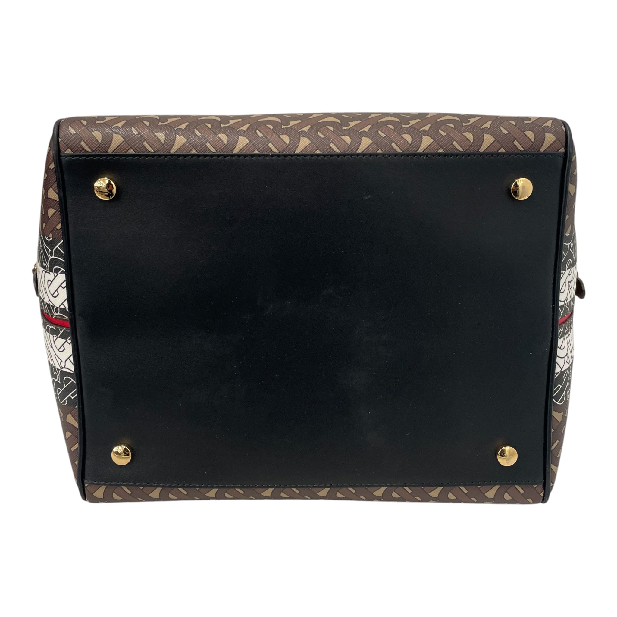 BURBERRY LONDON/Hand Bag/Monogram/Leather/BRW/ view 4