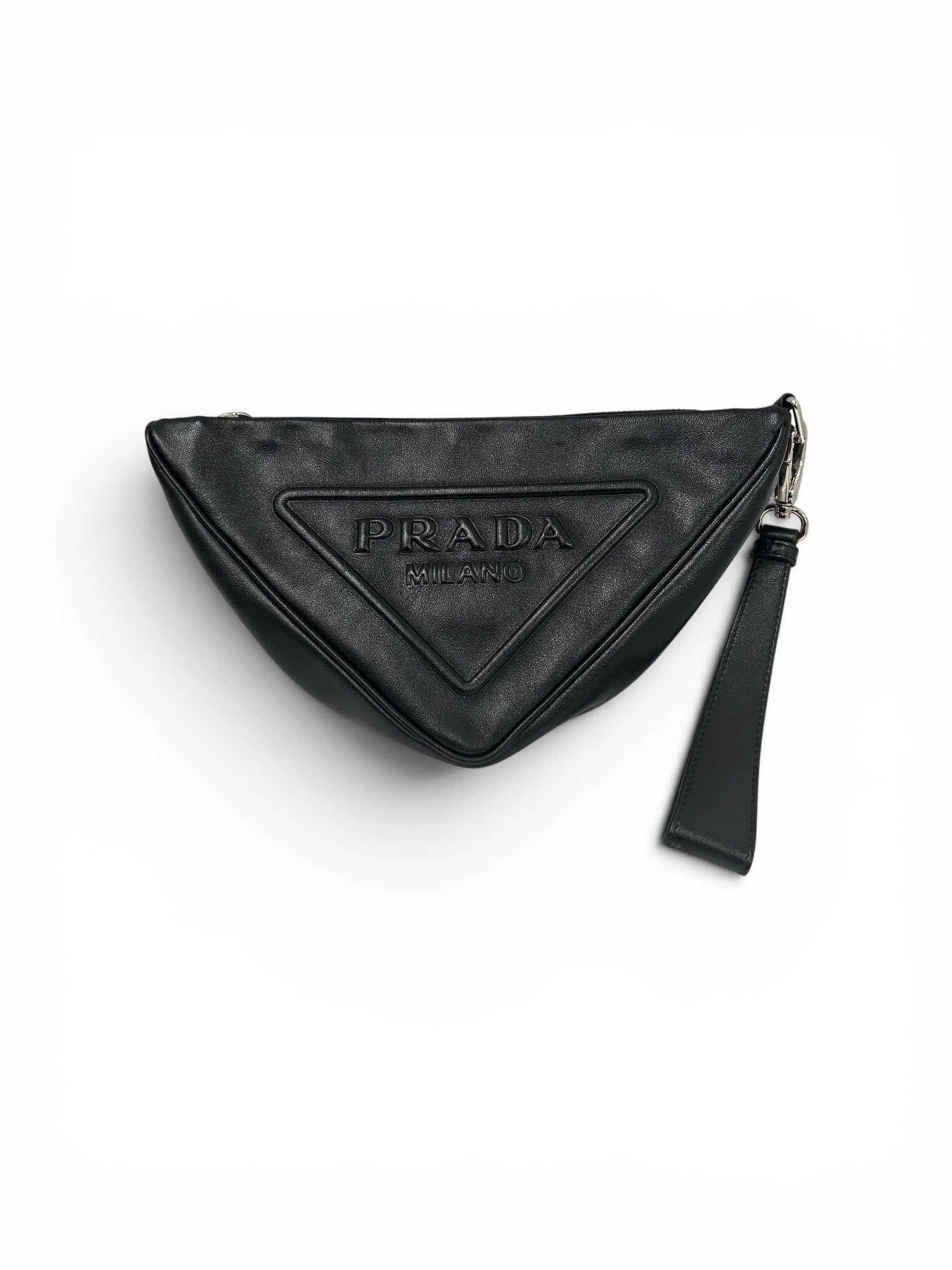 PRADA/Bag/Leather/BLK/TRIANGLE view 1