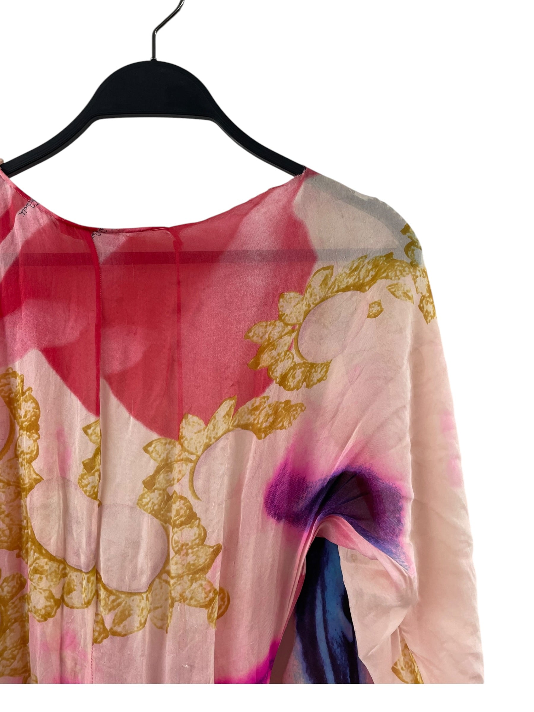 roberto cavalli/Dress/XS/All Over Print/Silk/MLT/2001 RUNWAY SILK MAXI view 4