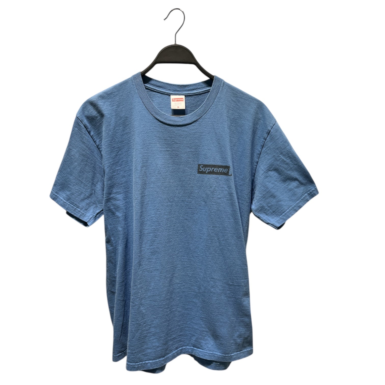 Supreme/T-Shirt/M/Cotton/BLU/ view 1
